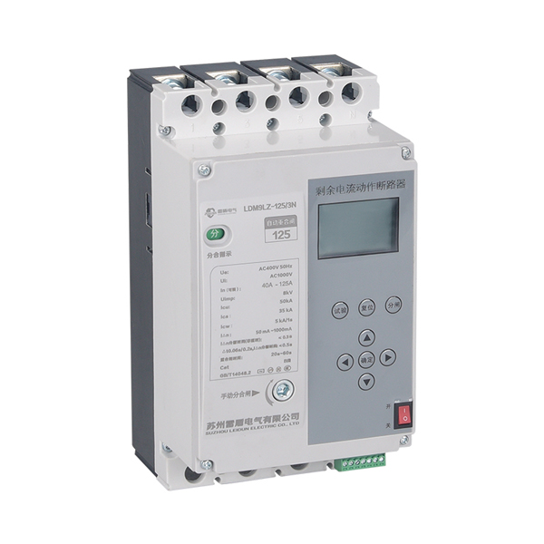 ZGLEDUN LDM9LZ Series RCCB Residual Current Operated Circuit Breaker, Intelligent Molded Case Circuit Breaker