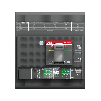 ABB SACE Tmax XT XT2N 160 Ekip LS/I In=10A 4p F F 1SDA067090R1 10138272