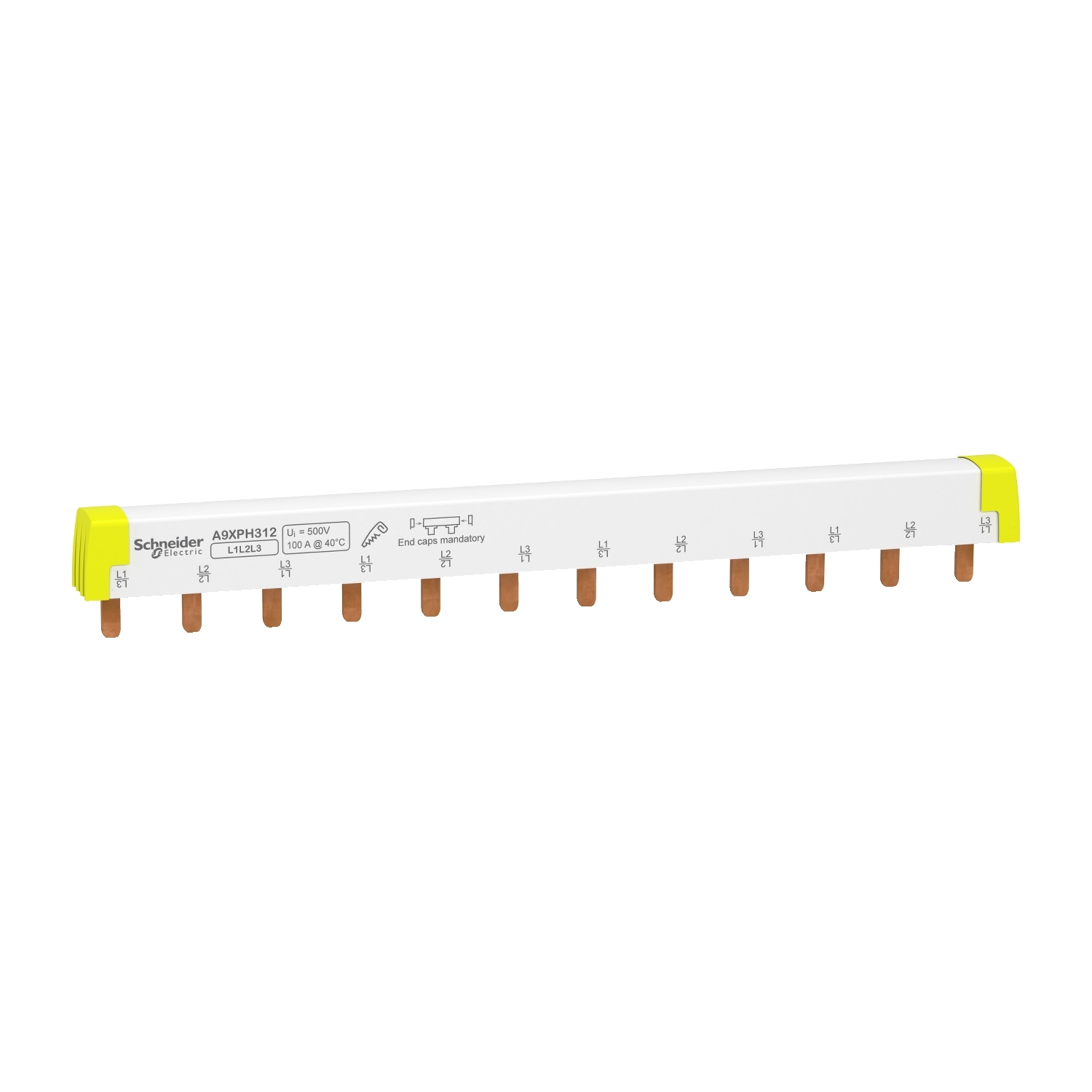 Schneider Comb busbar Acti9 A9XPH312