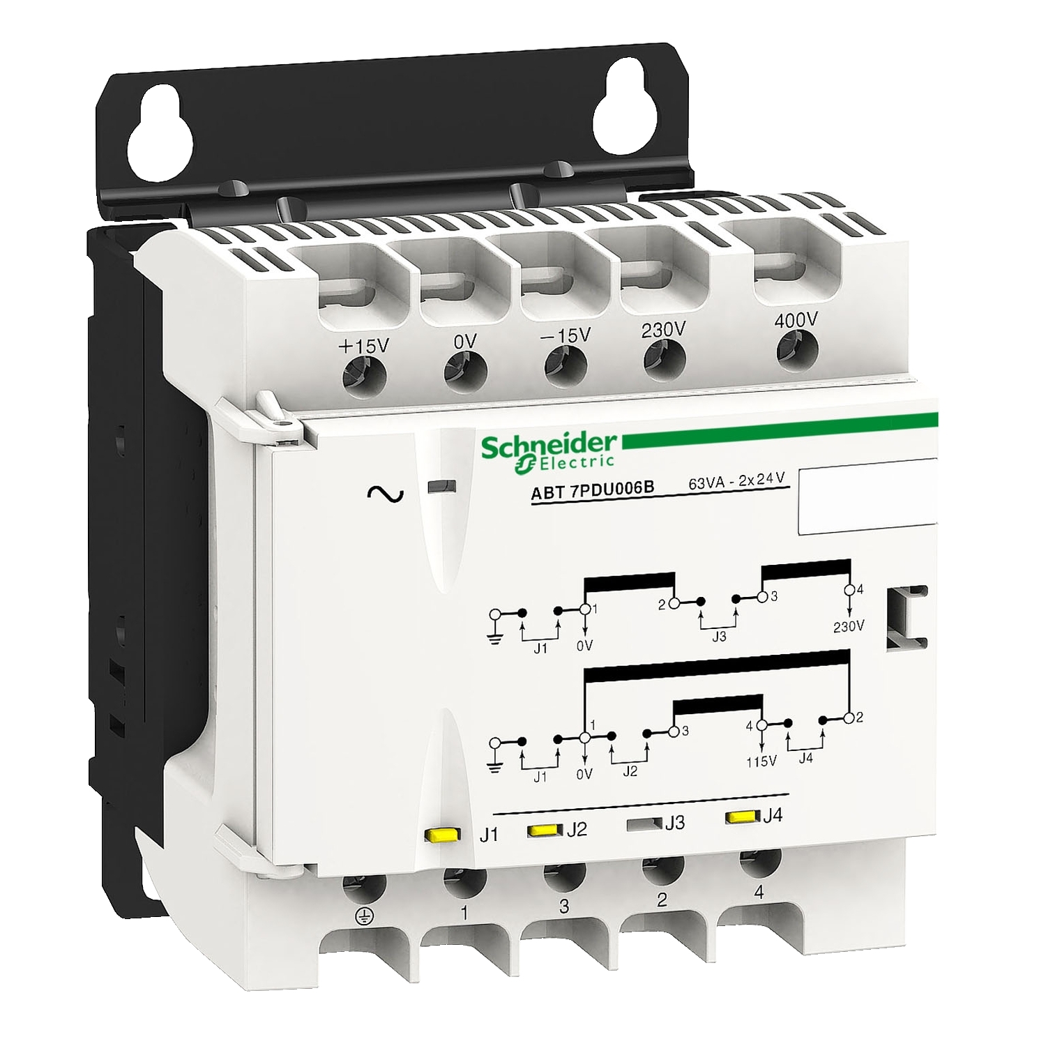 Schneider Safety and isolation transformer Modicon Transformer Universal ABT7PDU002B