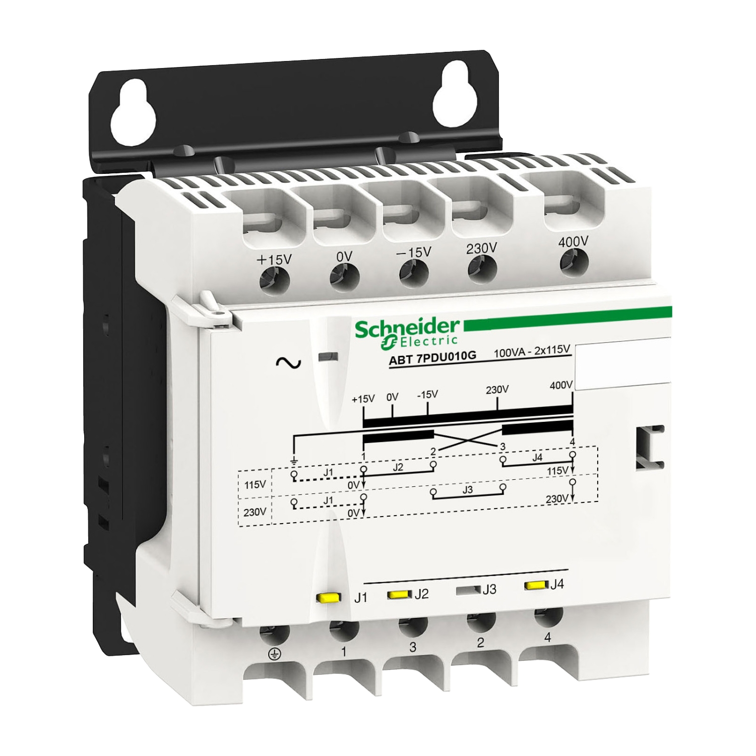 Schneider Safety and isolation transformer Modicon Transformer Universal ABT7PDU010G