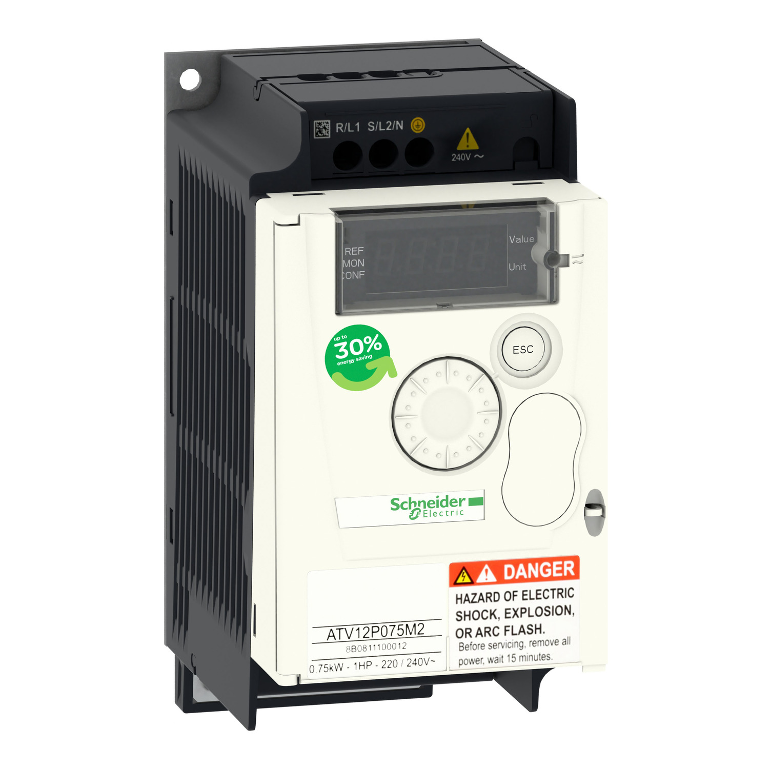 Schneider Variable speed drive Altivar 12 ATV12P075M2