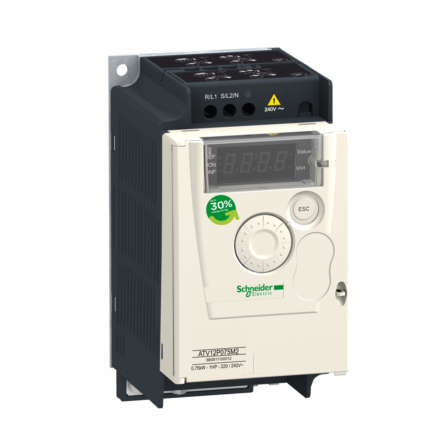 Schneider Variable speed drive Altivar 12 ATV12P075M3