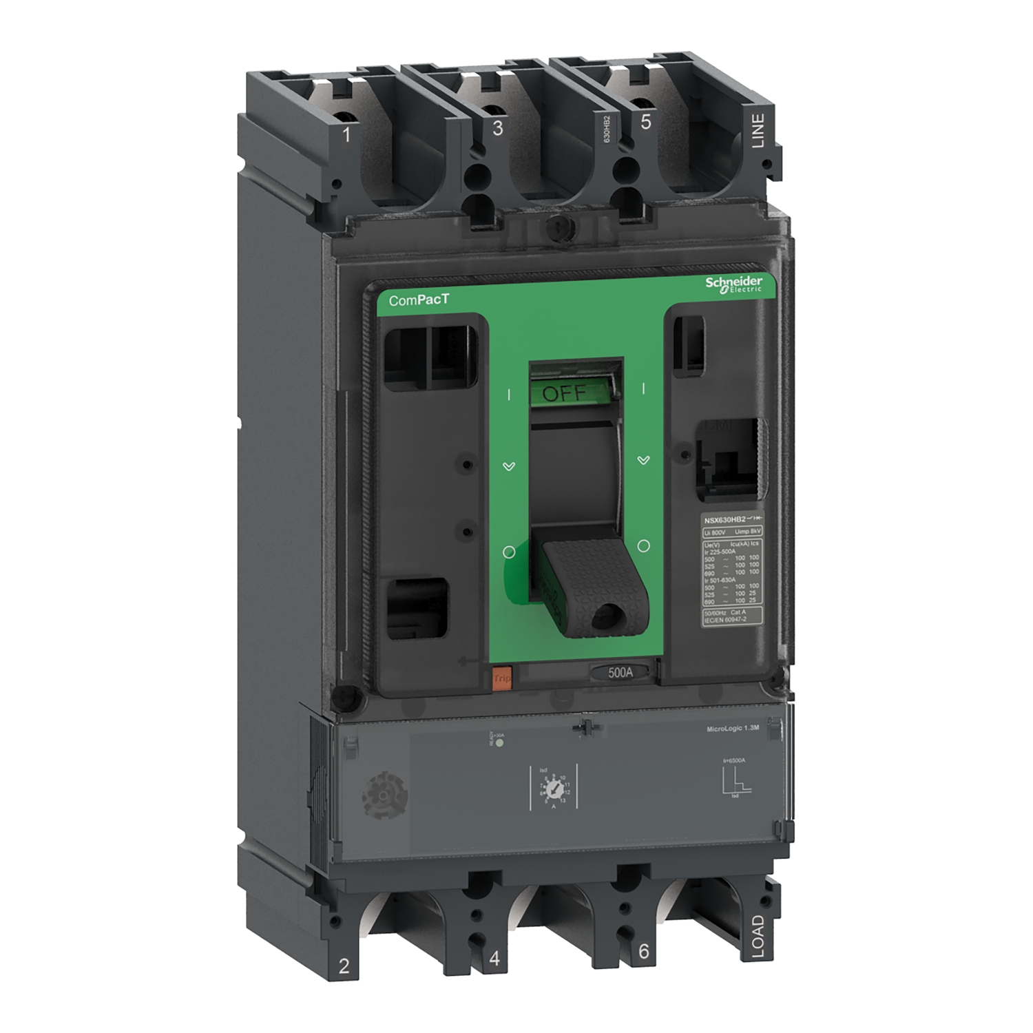 Schneider Circuit breaker ComPacT NSX new generation C40F31M320