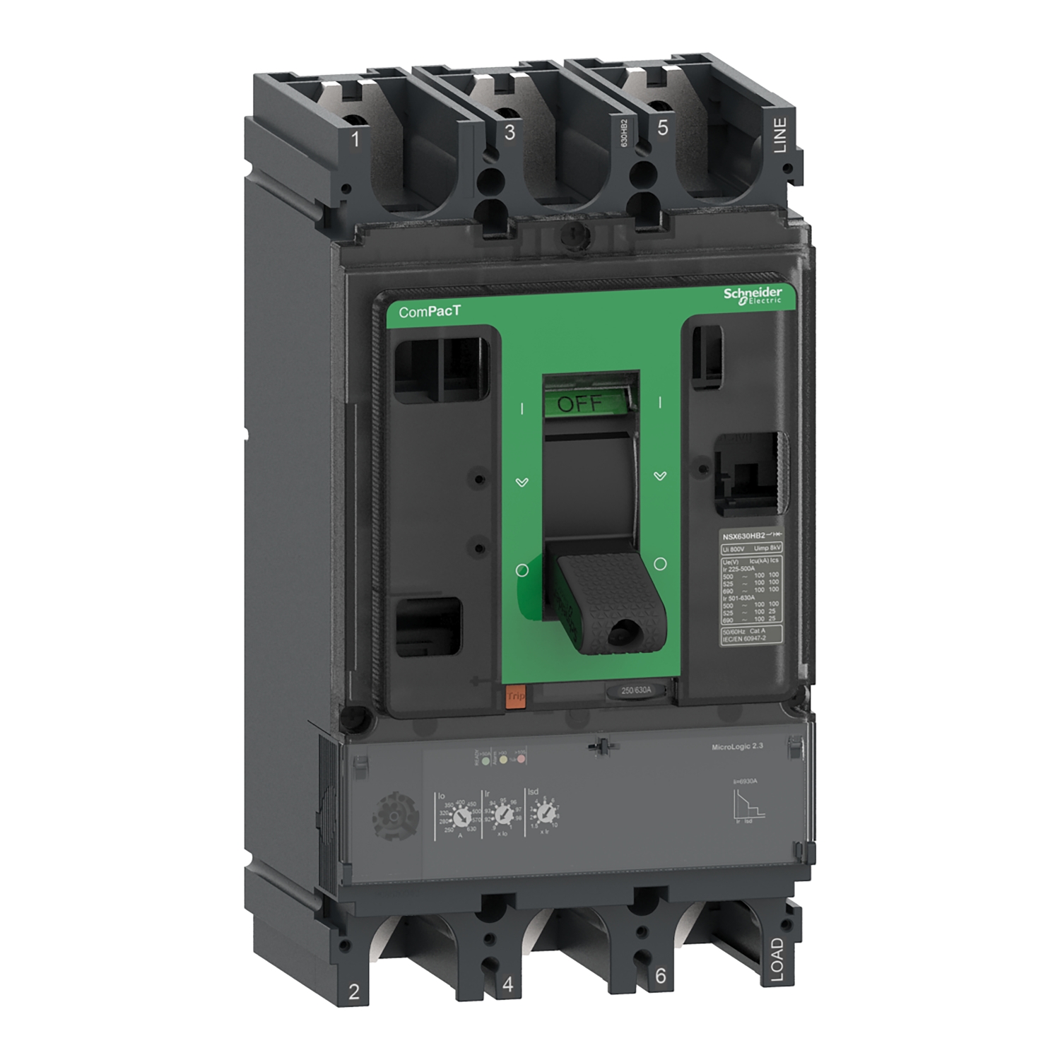 Schneider Circuit breaker ComPacT NSX new generation C40F32D400