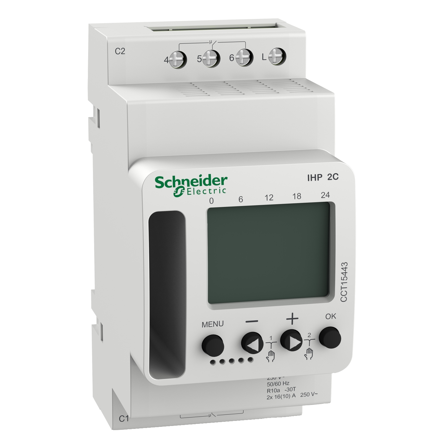 Schneider Programmable digital time switch Acti9 IHP CCT15443