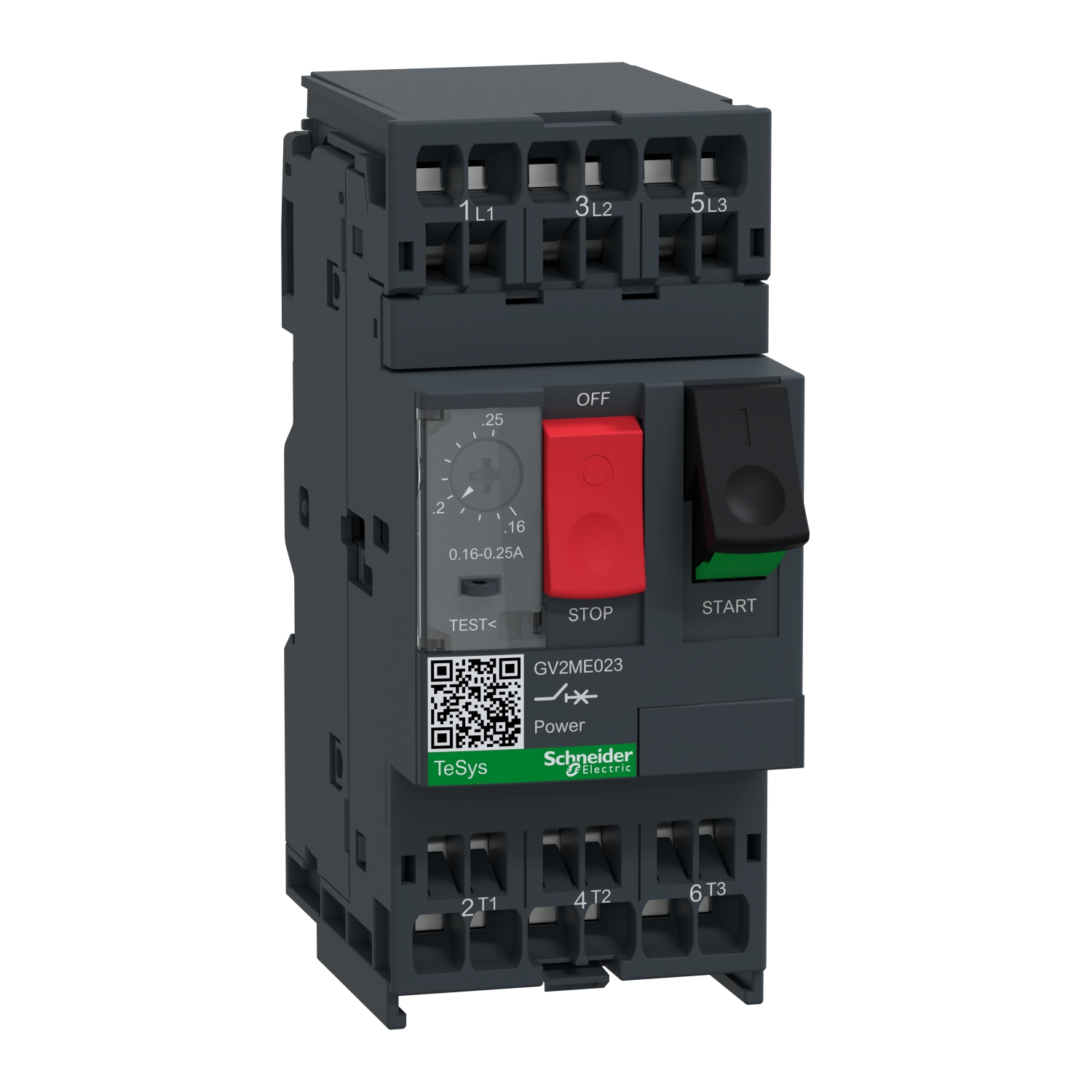 Schneider Motor circuit breaker TeSys GV2TeSys Deca GV2ME023