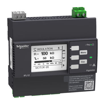 Schneider Insulation Monitors VIGILOHM ADVANCED 12 CHANNEL FAULT LOCATOR WITH MODBUS  IMDIFL12MC