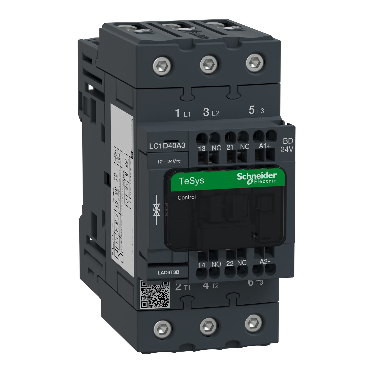 Schneider Contactor TeSysTeSys Deca LC1D40A3BD