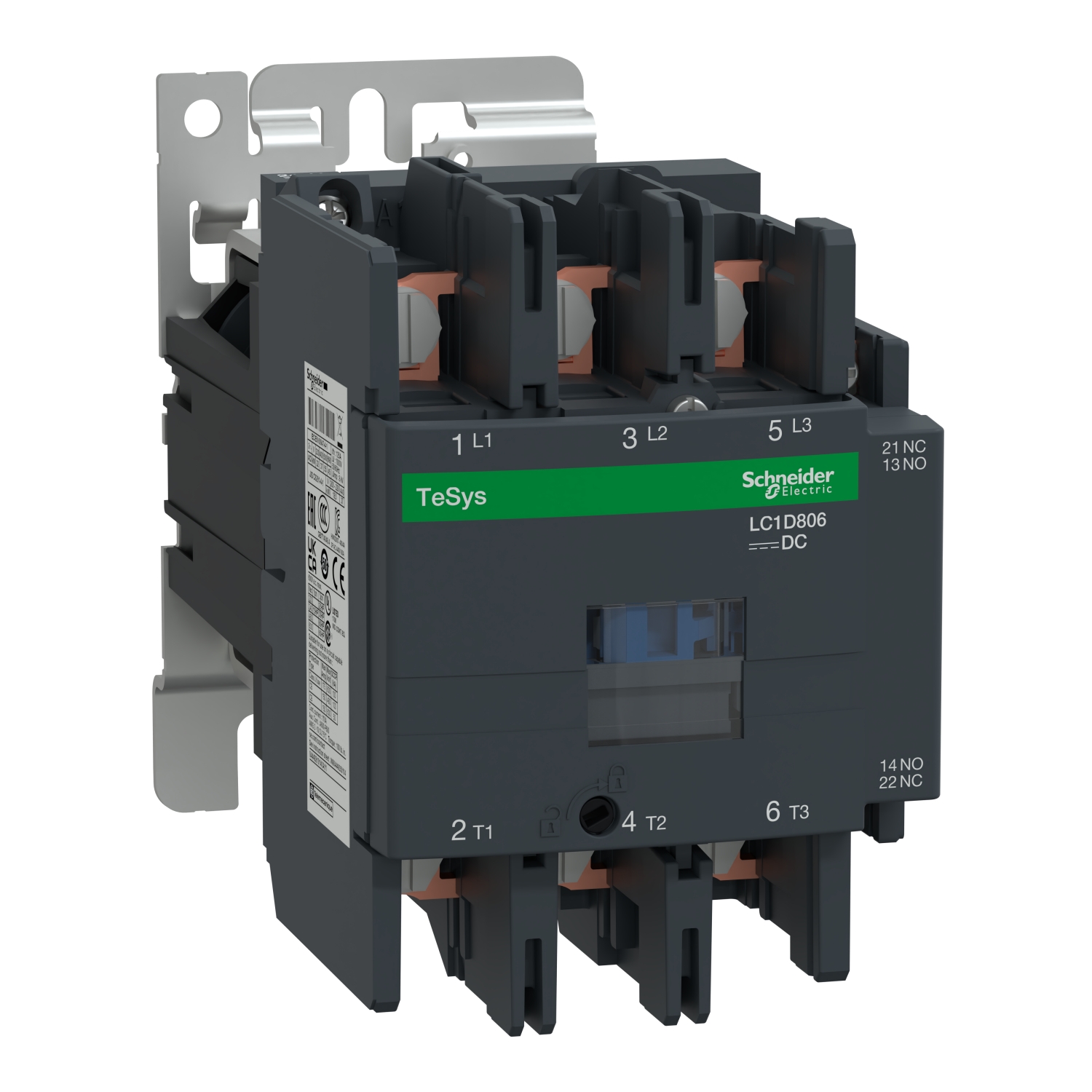 Schneider Contactor TeSys LC1D806BD