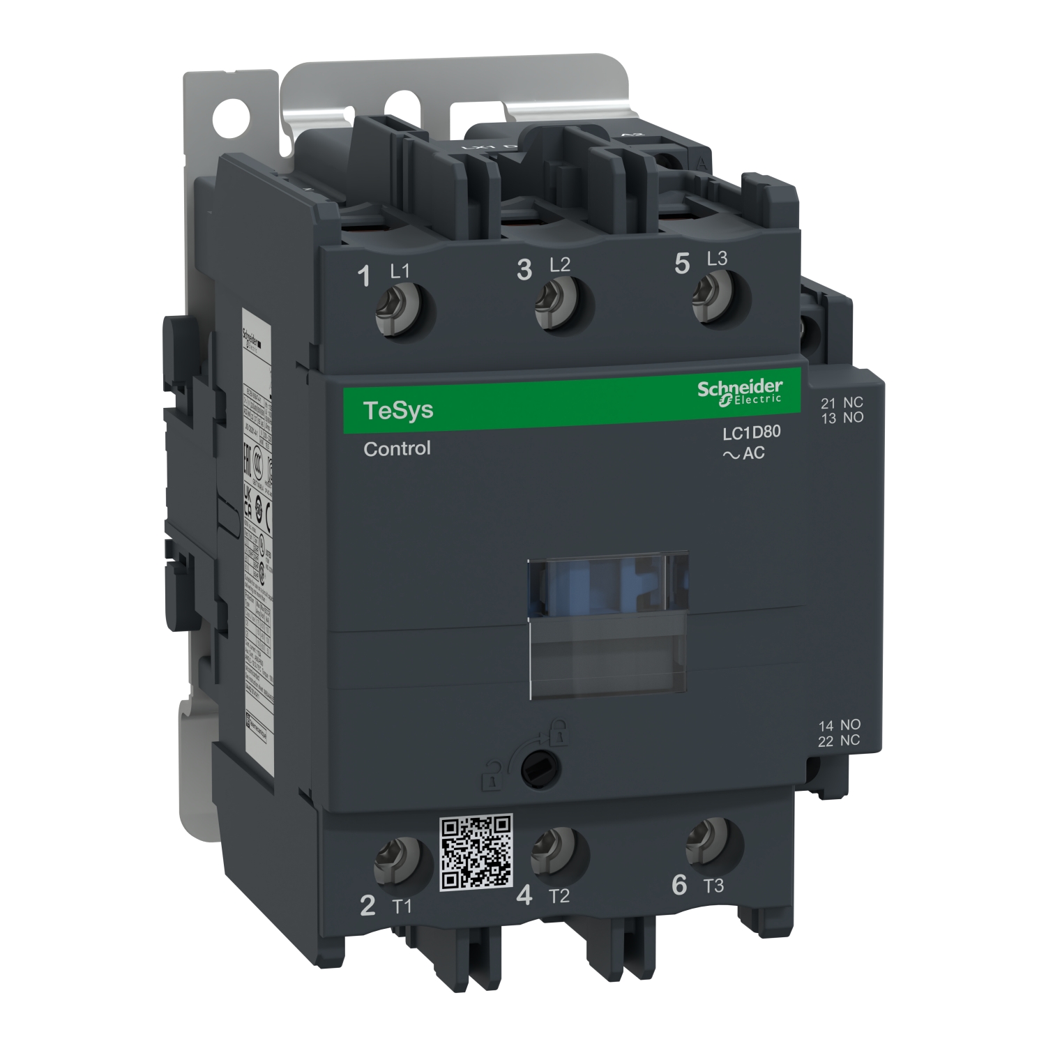 Schneider Contactor TeSys LC1D80B7