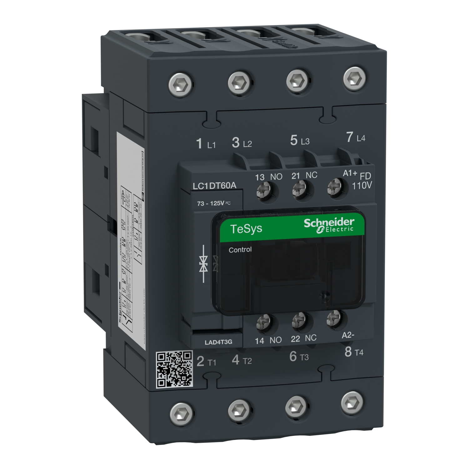 Schneider Contactor TeSysTeSys Deca LC1DT60AFD