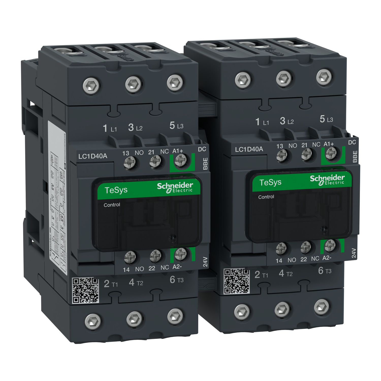 Schneider Reversing contactor Tesys Deca greenTeSys Deca LC2D40ABBE