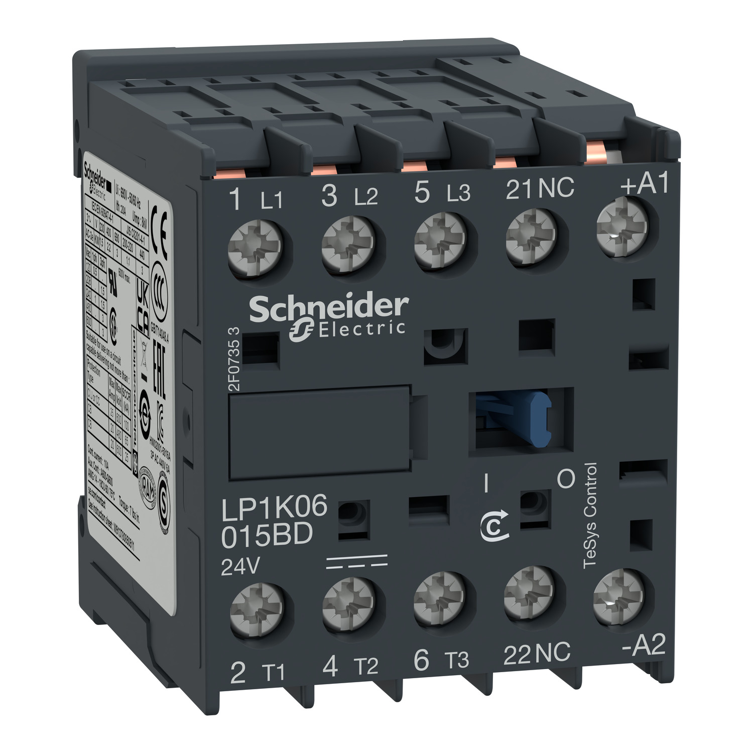 Schneider Contactor TeSys LP1K12015MD