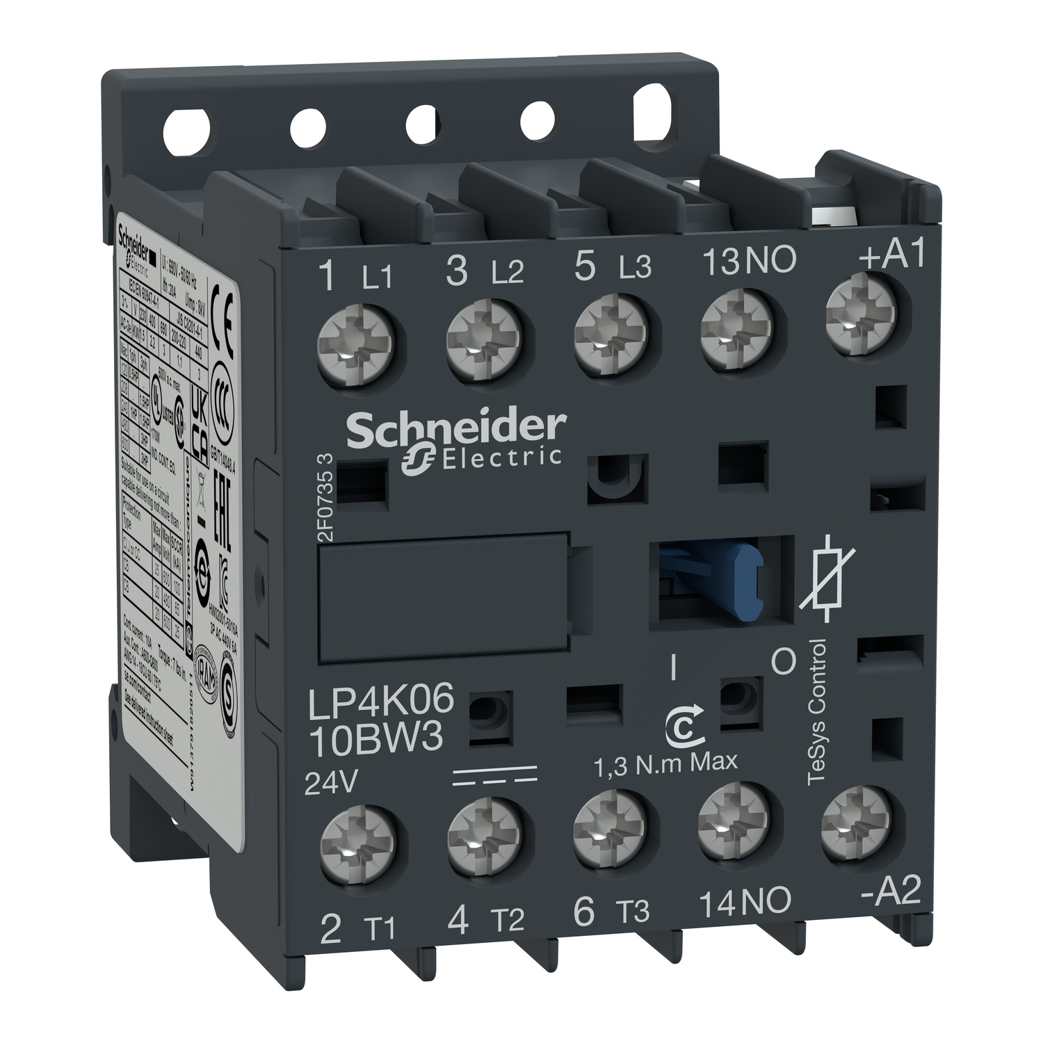 Schneider Contactor TeSys LP4K0610FW3