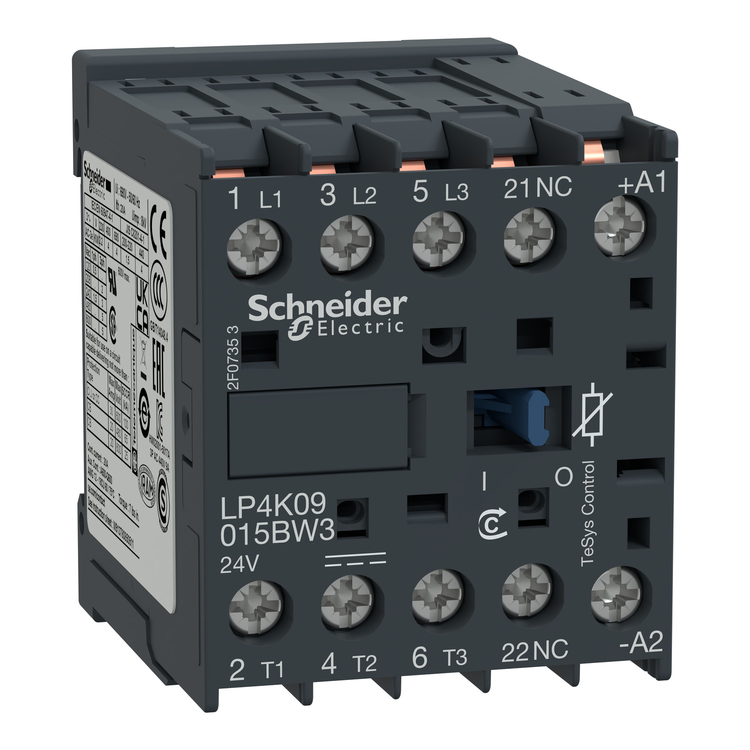 Schneider Contactor TeSys LP4K09015BW3