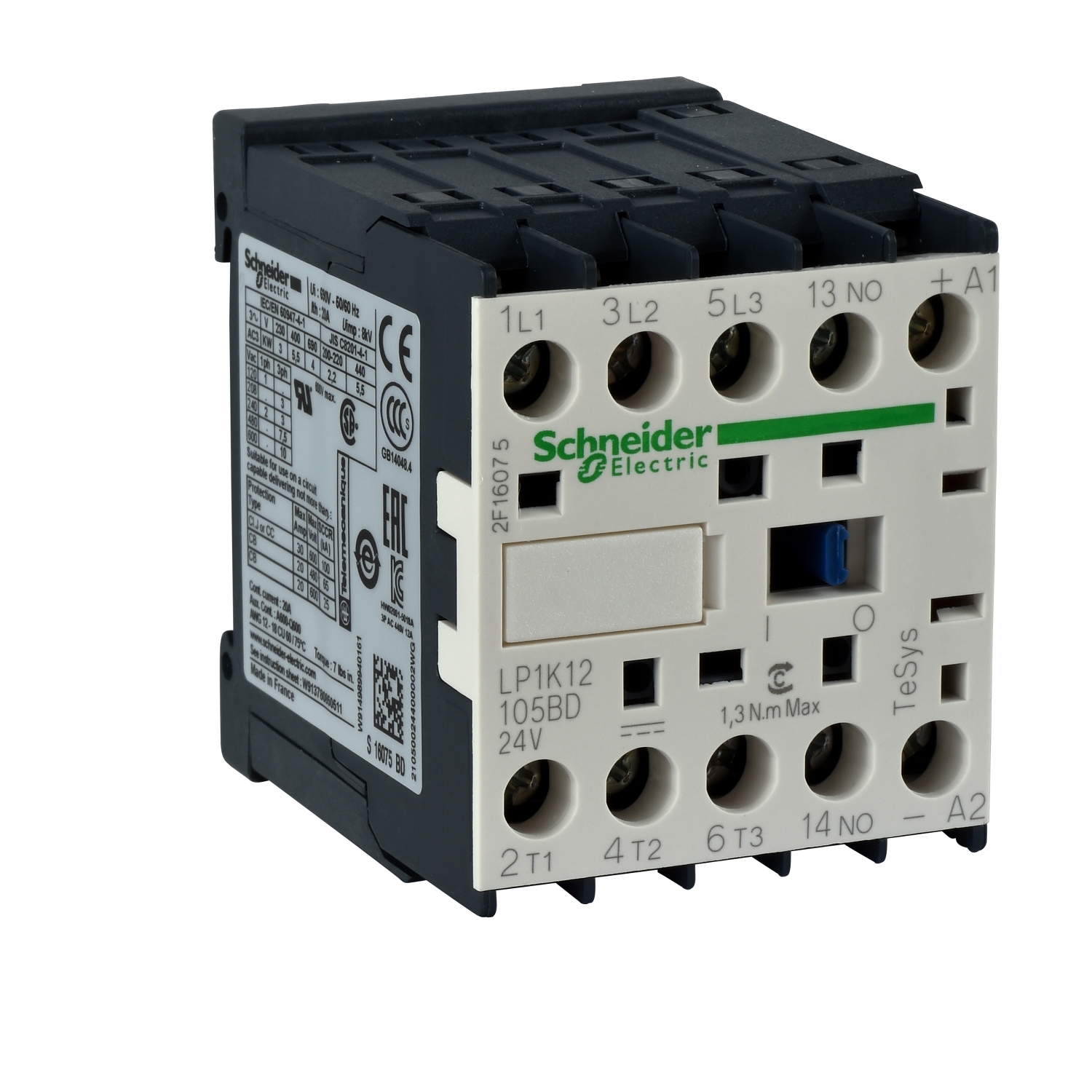 Schneider Contactor TeSys K LP4K09105EW3