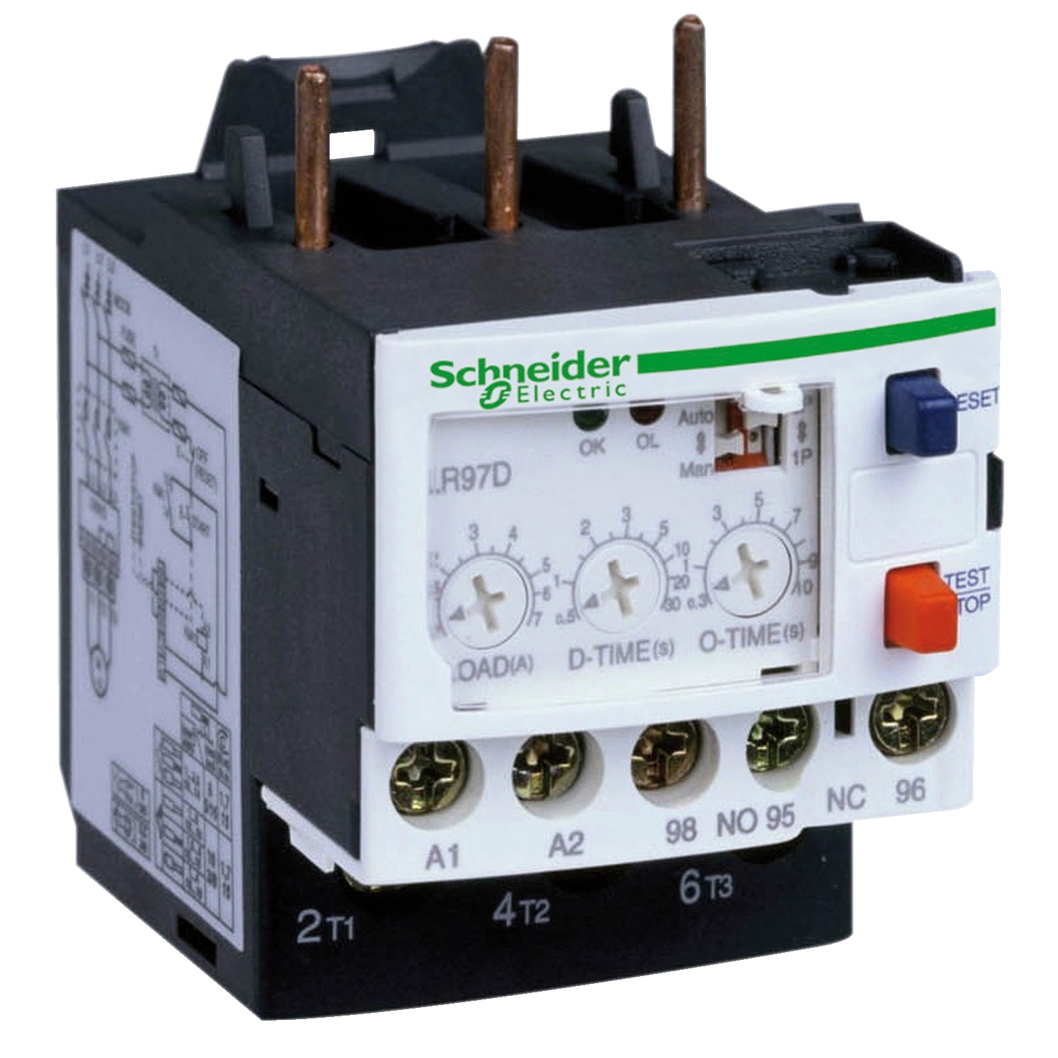 Schneider Electronic overcurrent relay  LR97D25E