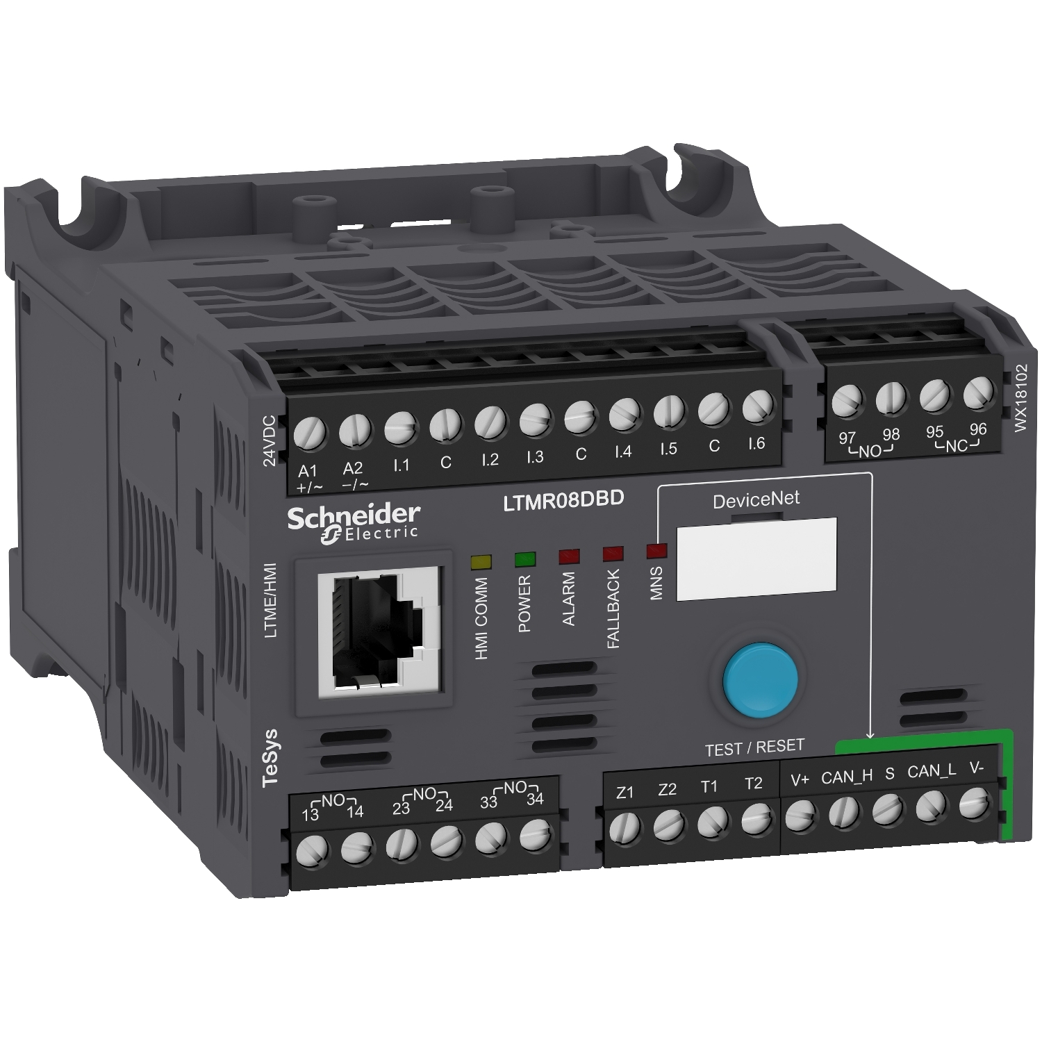 Schneider Motor controller TeSys T LTMR08DBD