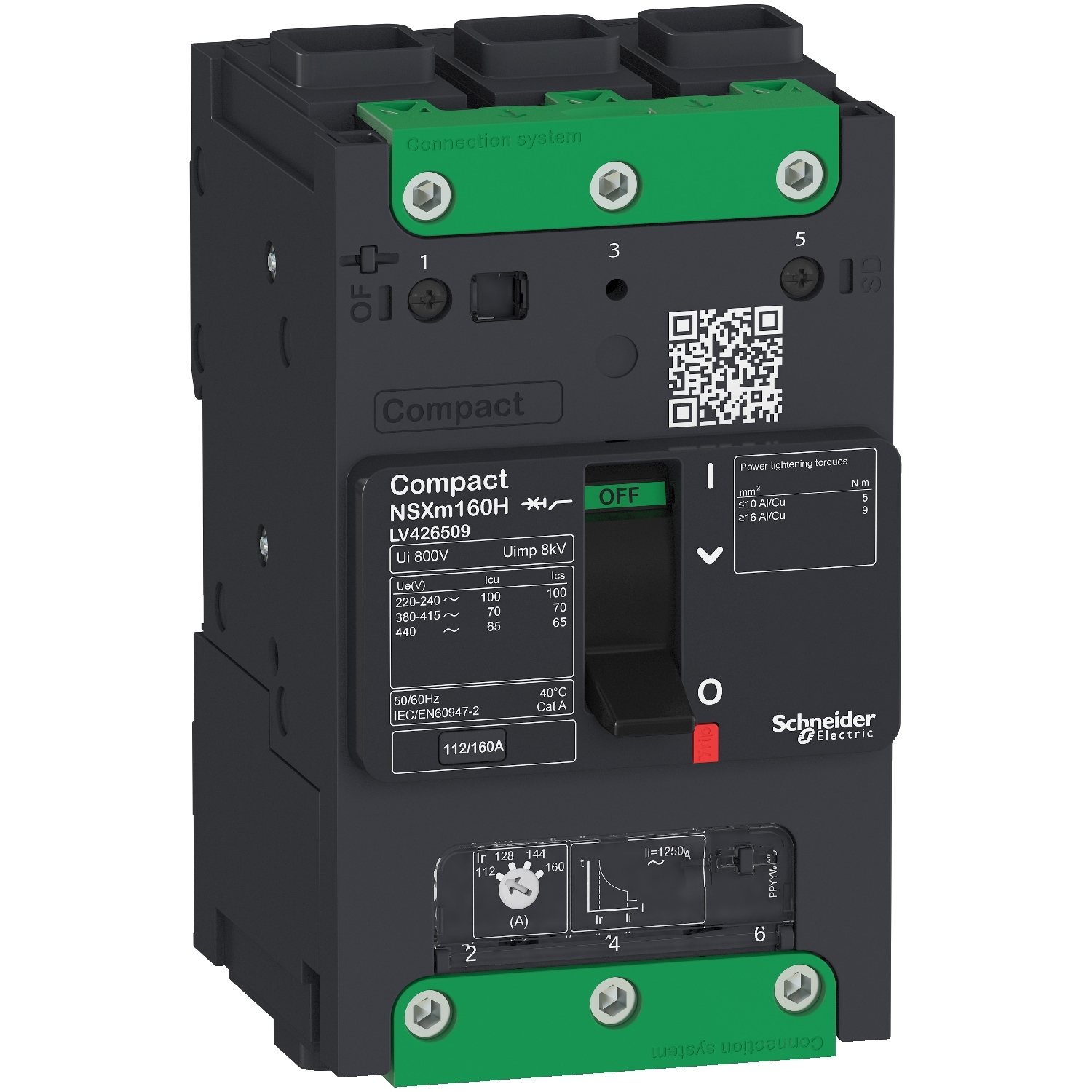 Schneider Circuit breaker ComPact NSXm LV426100