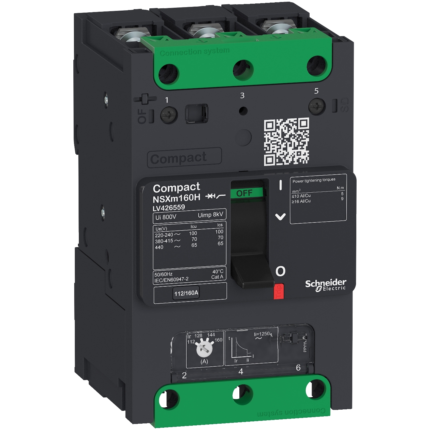 Schneider Circuit breaker ComPact NSXm LV426153