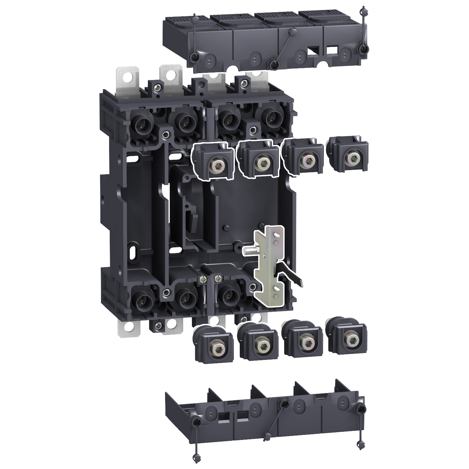 Schneider Plug-in base  LV429267