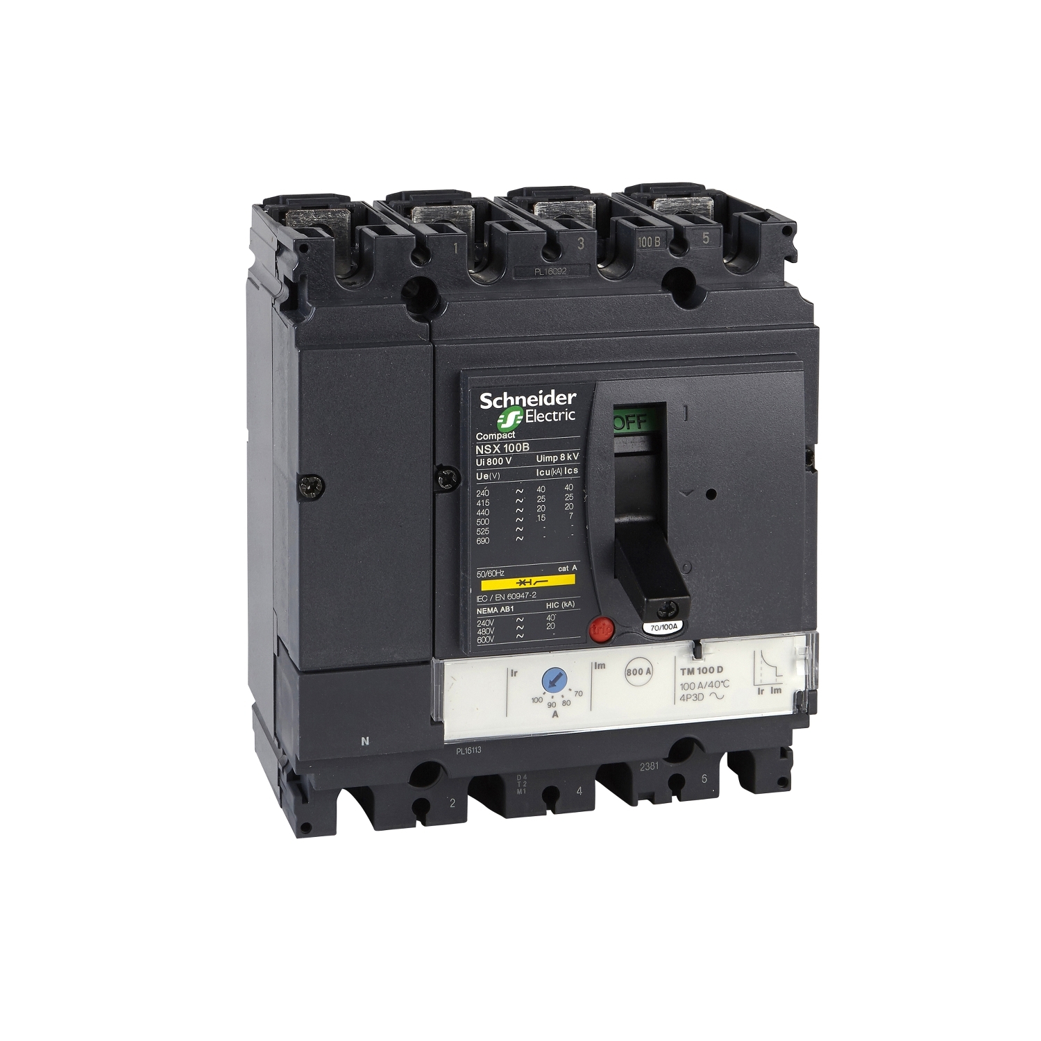 Schneider Circuit breaker ComPact NSX LV429681