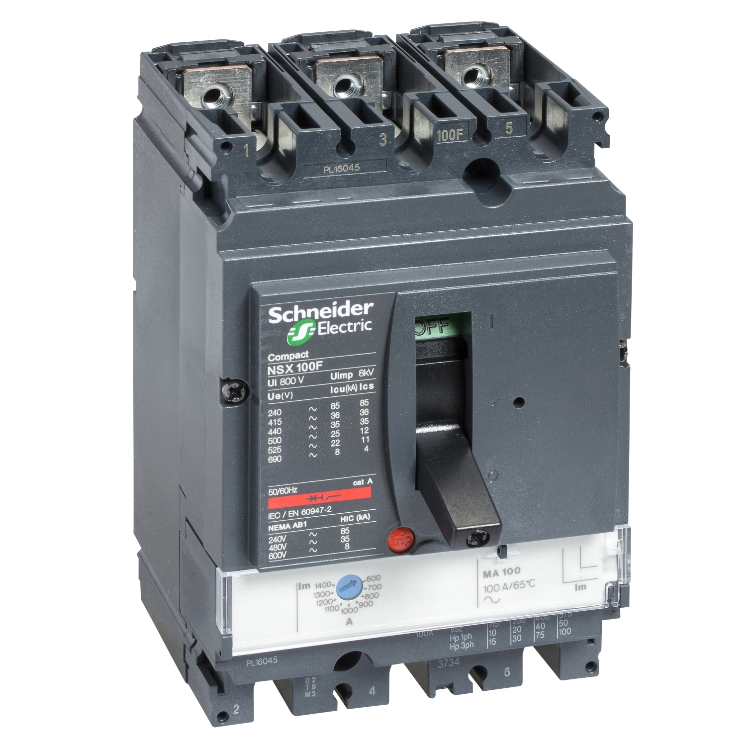 Schneider Circuit breaker ComPact NSX LV429750