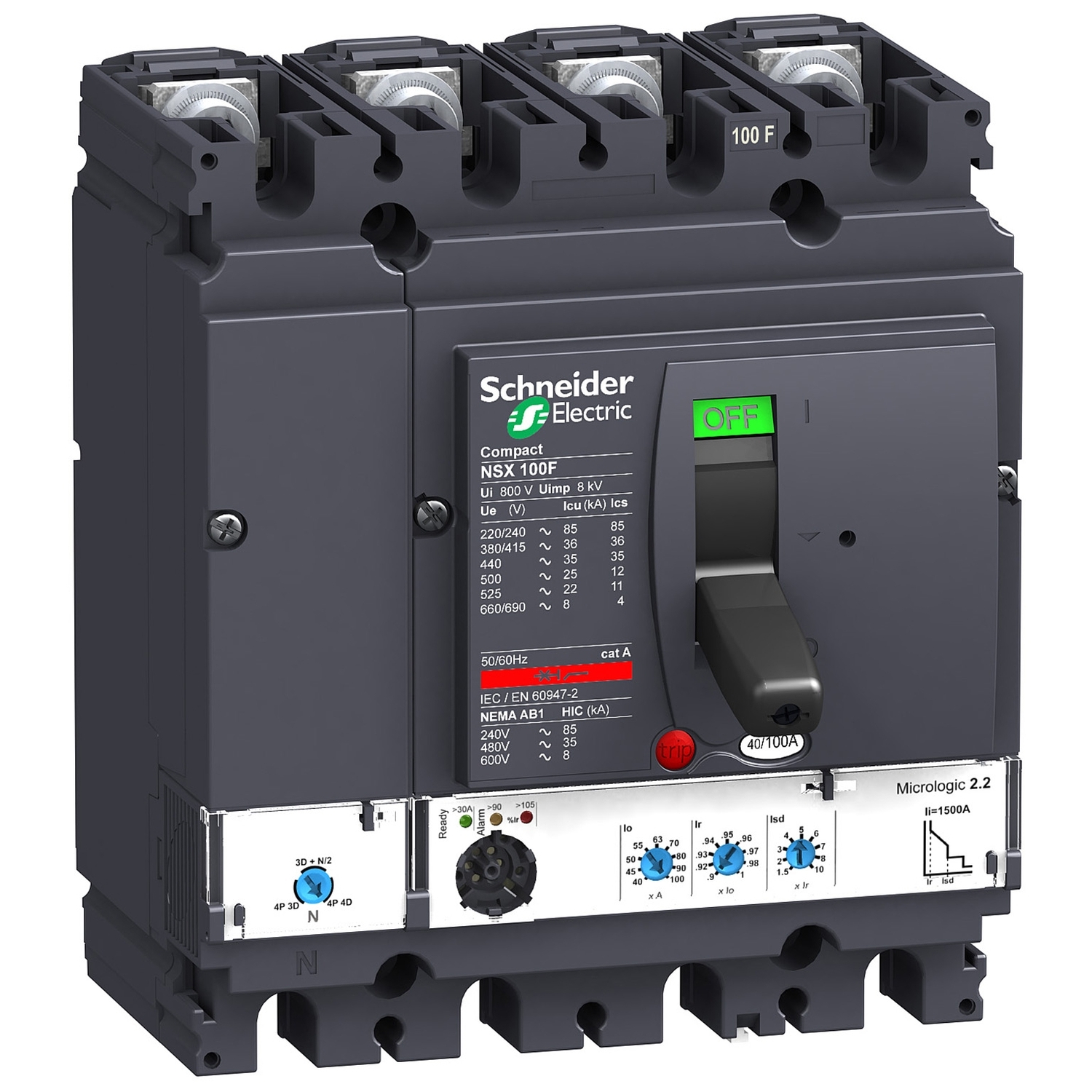 Schneider Circuit breaker ComPact NSX LV429780