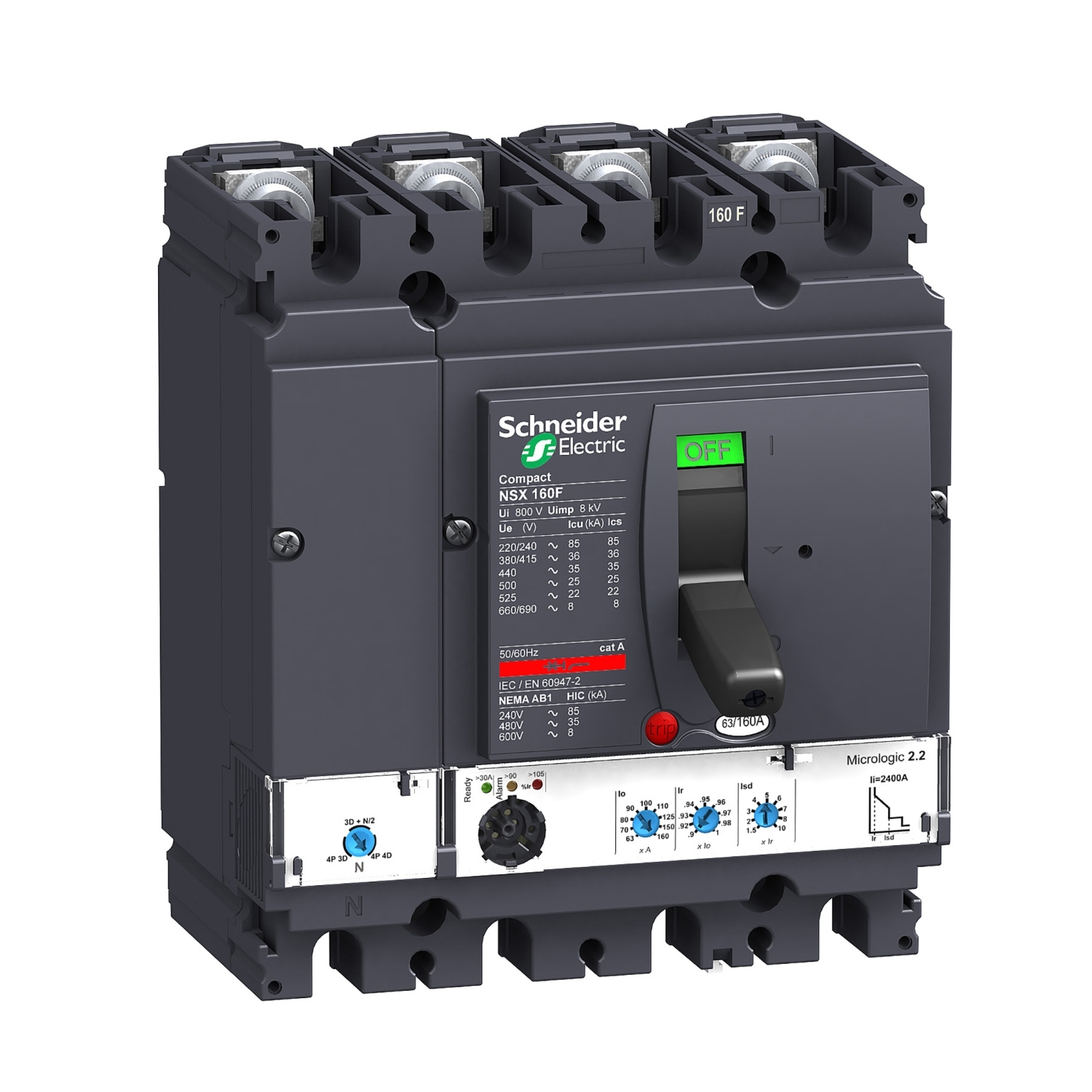 Schneider Circuit breaker ComPact NSX LV430780