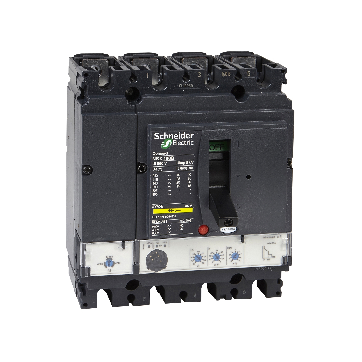 Schneider Circuit breaker ComPact NSX LV430786