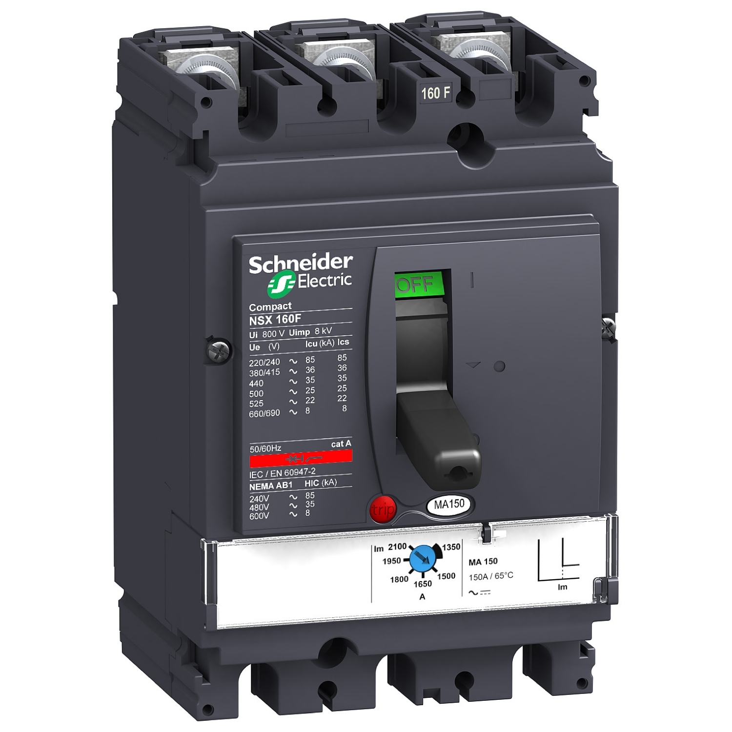 Schneider Circuit breaker ComPact NSX LV430830