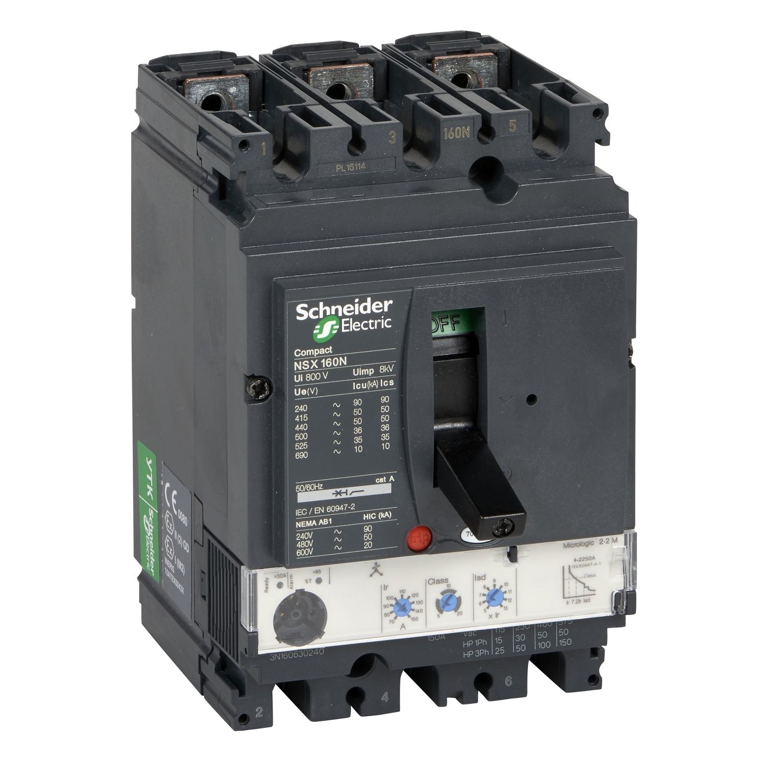 Schneider Circuit breaker ComPact NSX LV430988