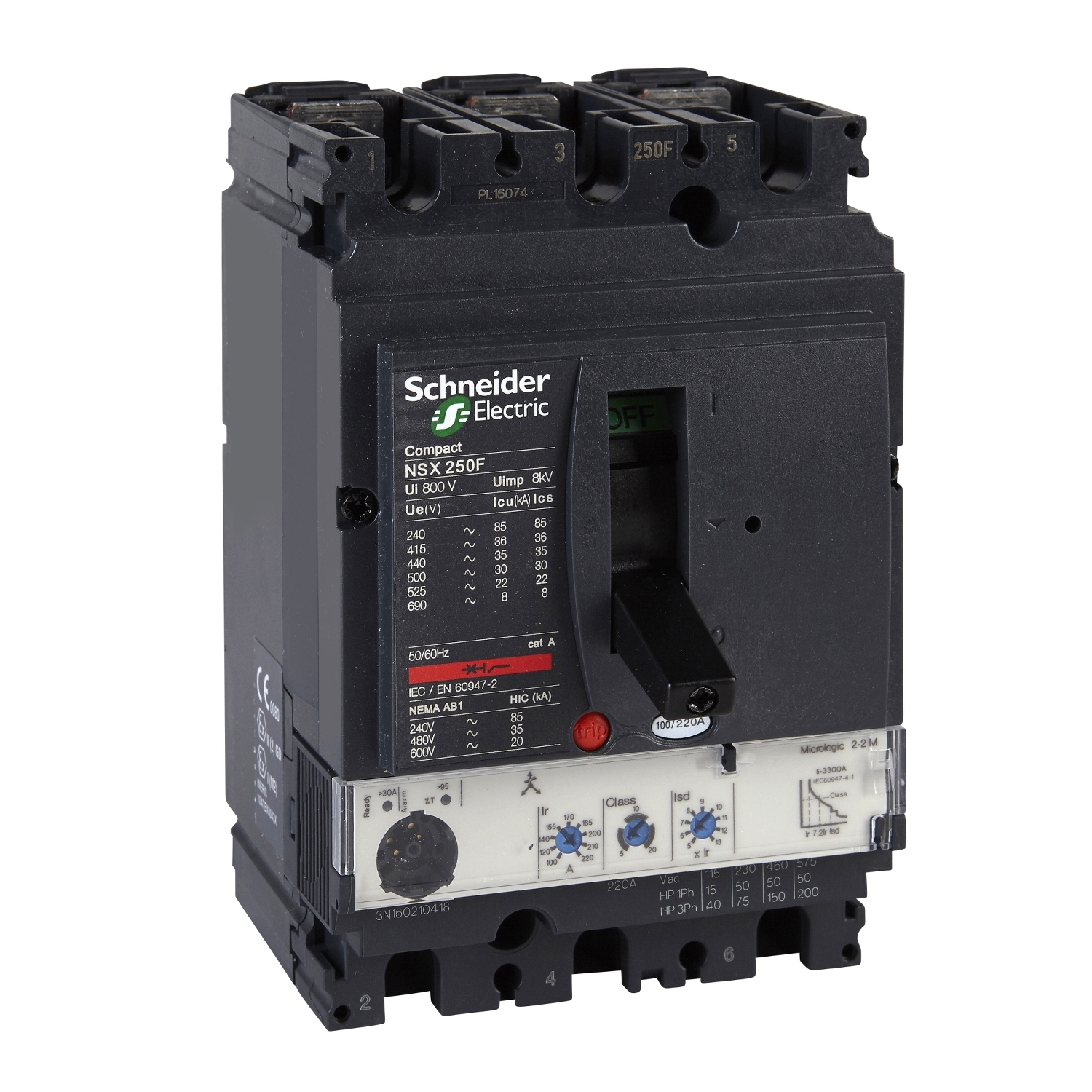 Schneider Circuit breaker ComPact NSX LV431165