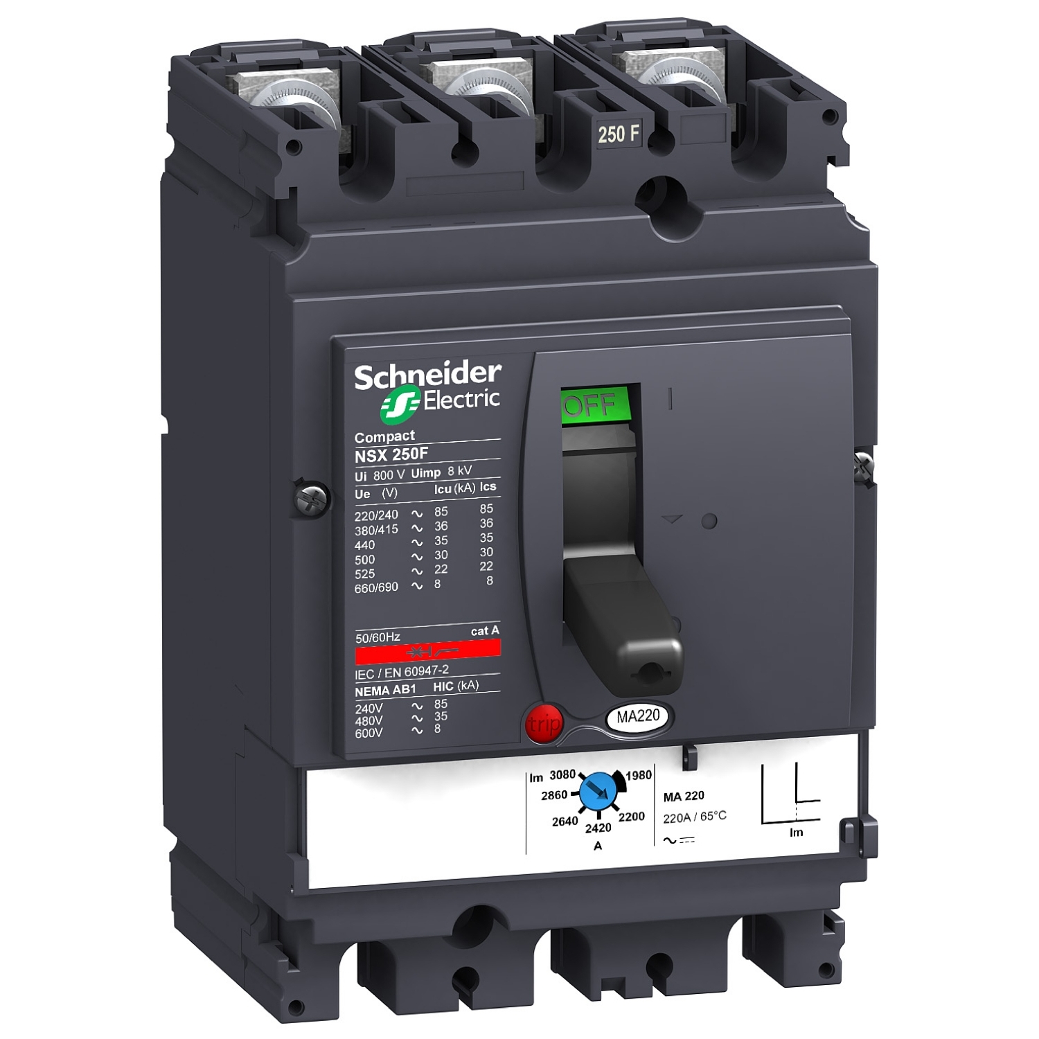 Schneider Circuit breaker ComPact NSX LV431749