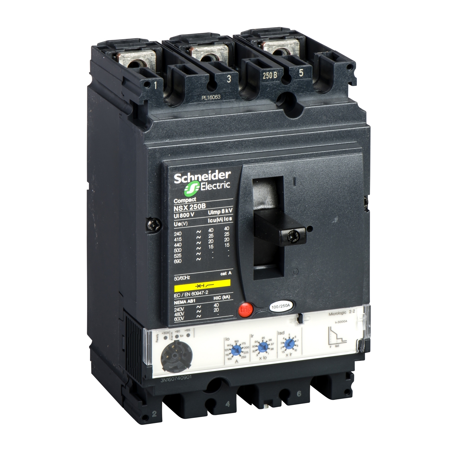 Schneider Circuit breaker ComPact NSX LV431870