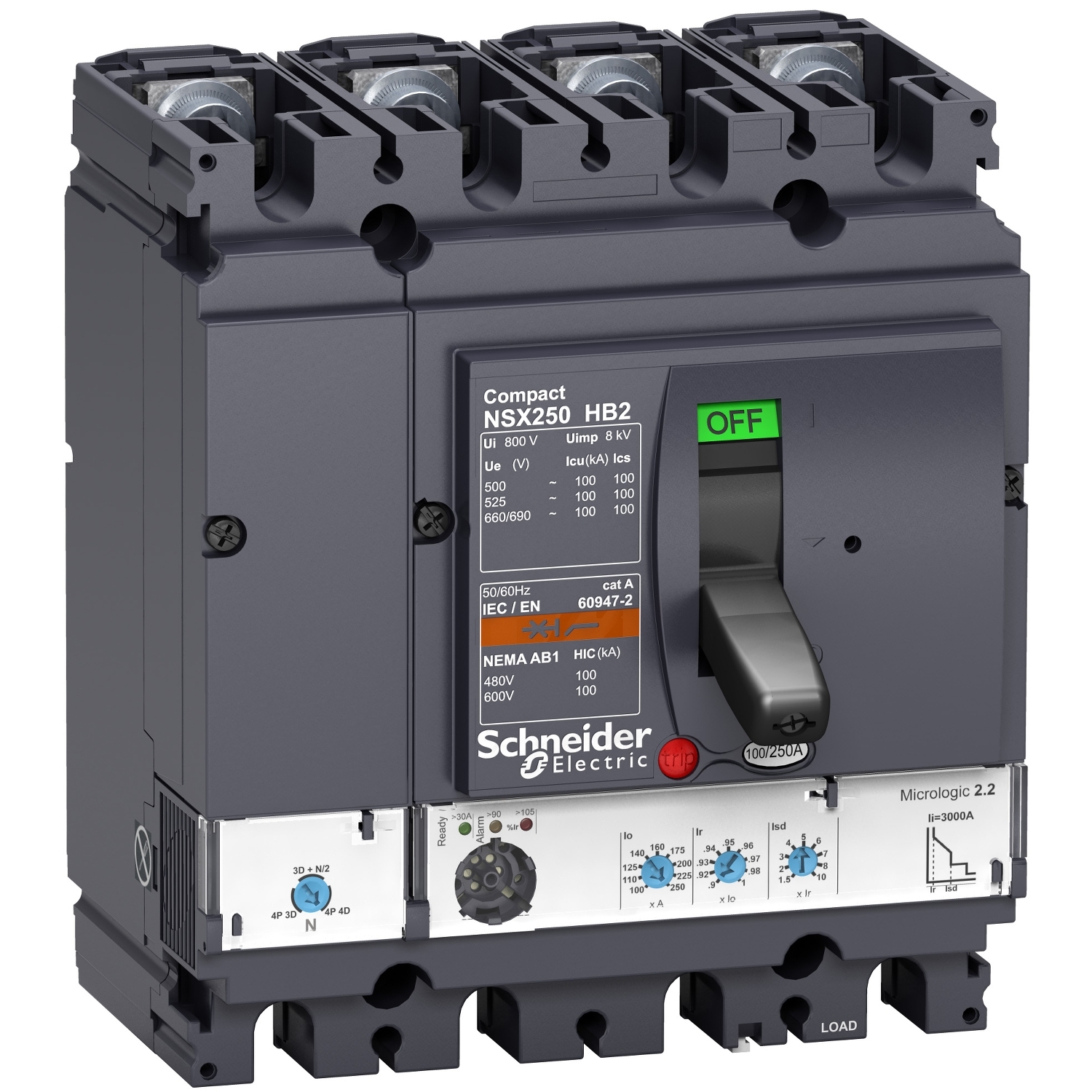 Schneider Circuit breaker ComPact NSX LV433331