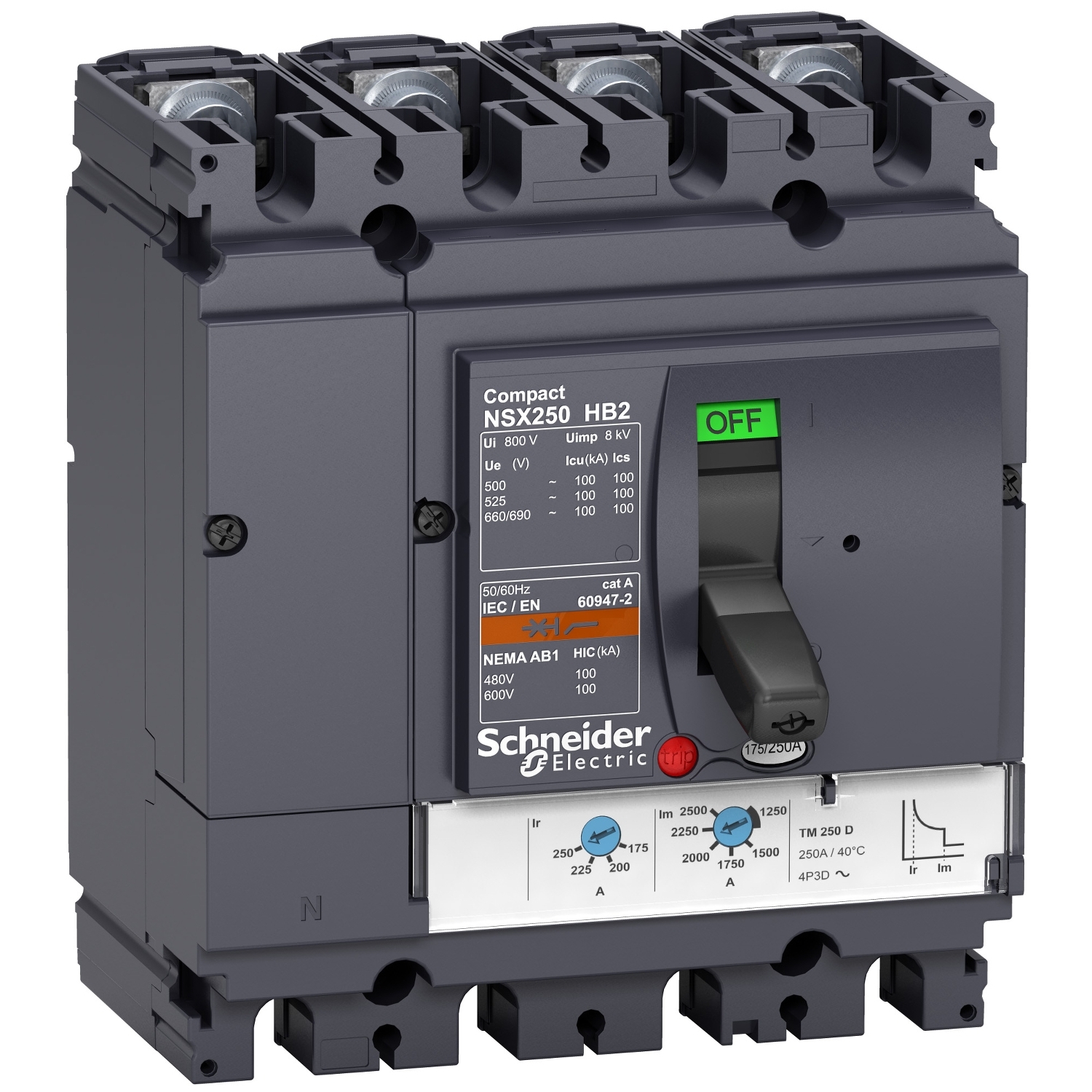 Schneider Circuit breaker ComPact NSX LV433487