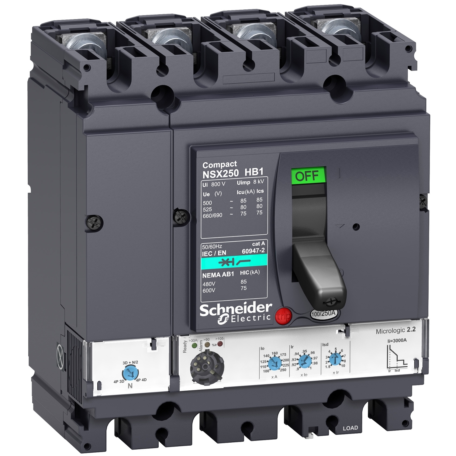 Schneider Circuit breaker ComPact NSX LV433543