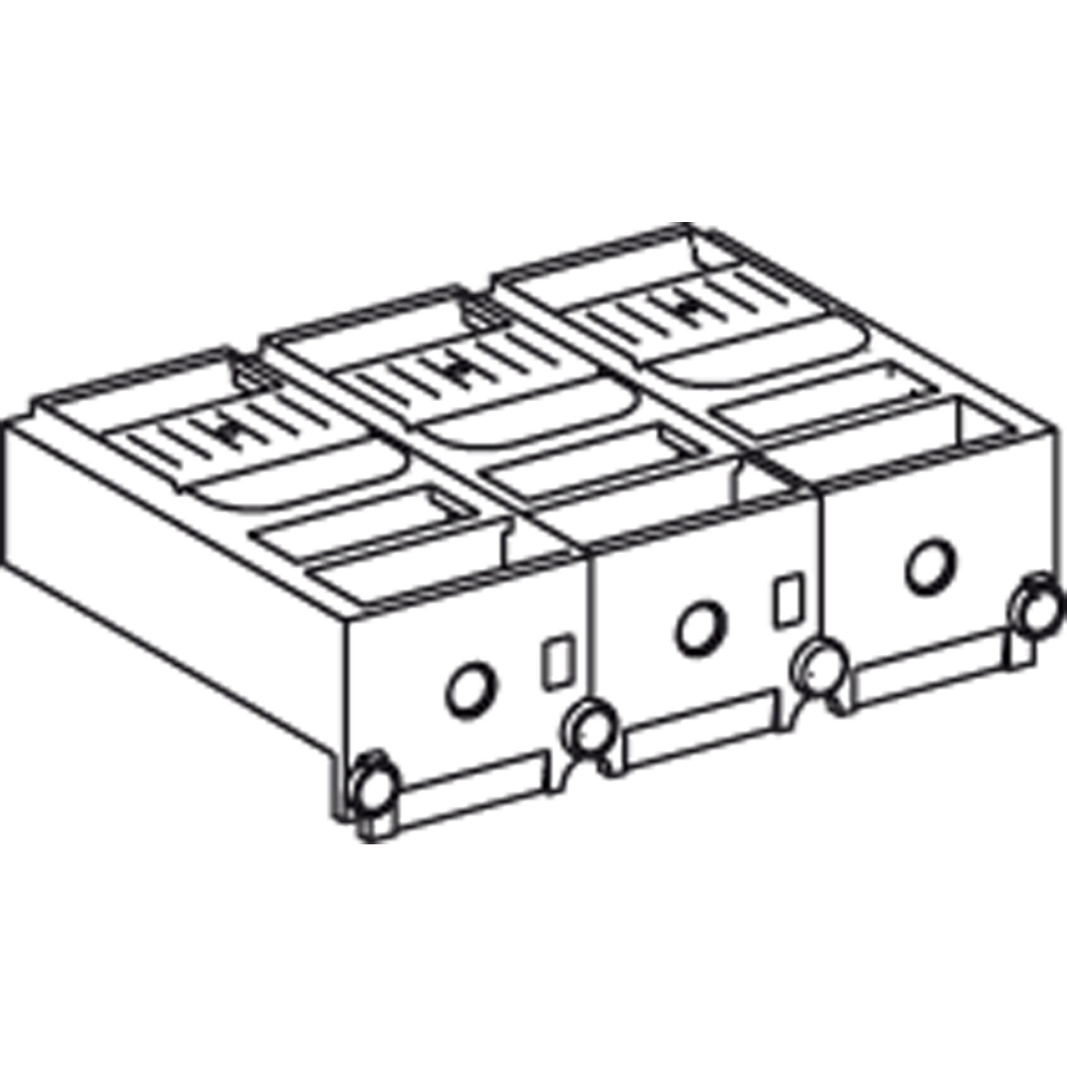 Schneider Short terminal shield  LV433683