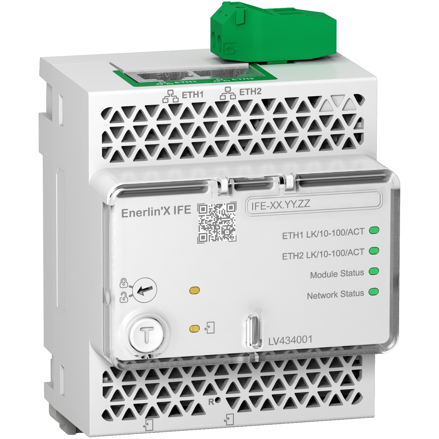 Schneider Interface module ComPact NSX100...250ComPact NSX400...630ComPact NS630b...1600ComPact NS1600b...3200 LV434001