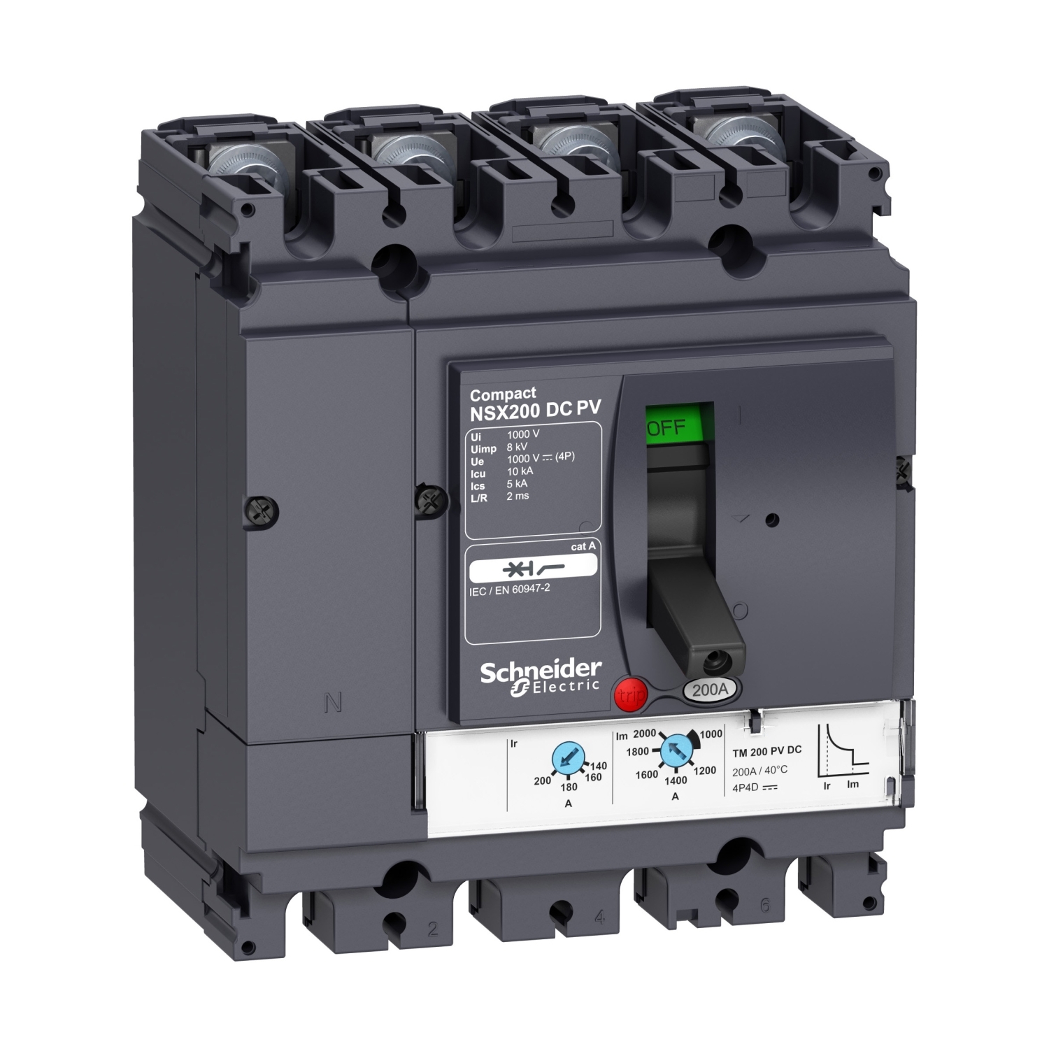 Schneider Circuit breaker ComPact NSX DC LV438081