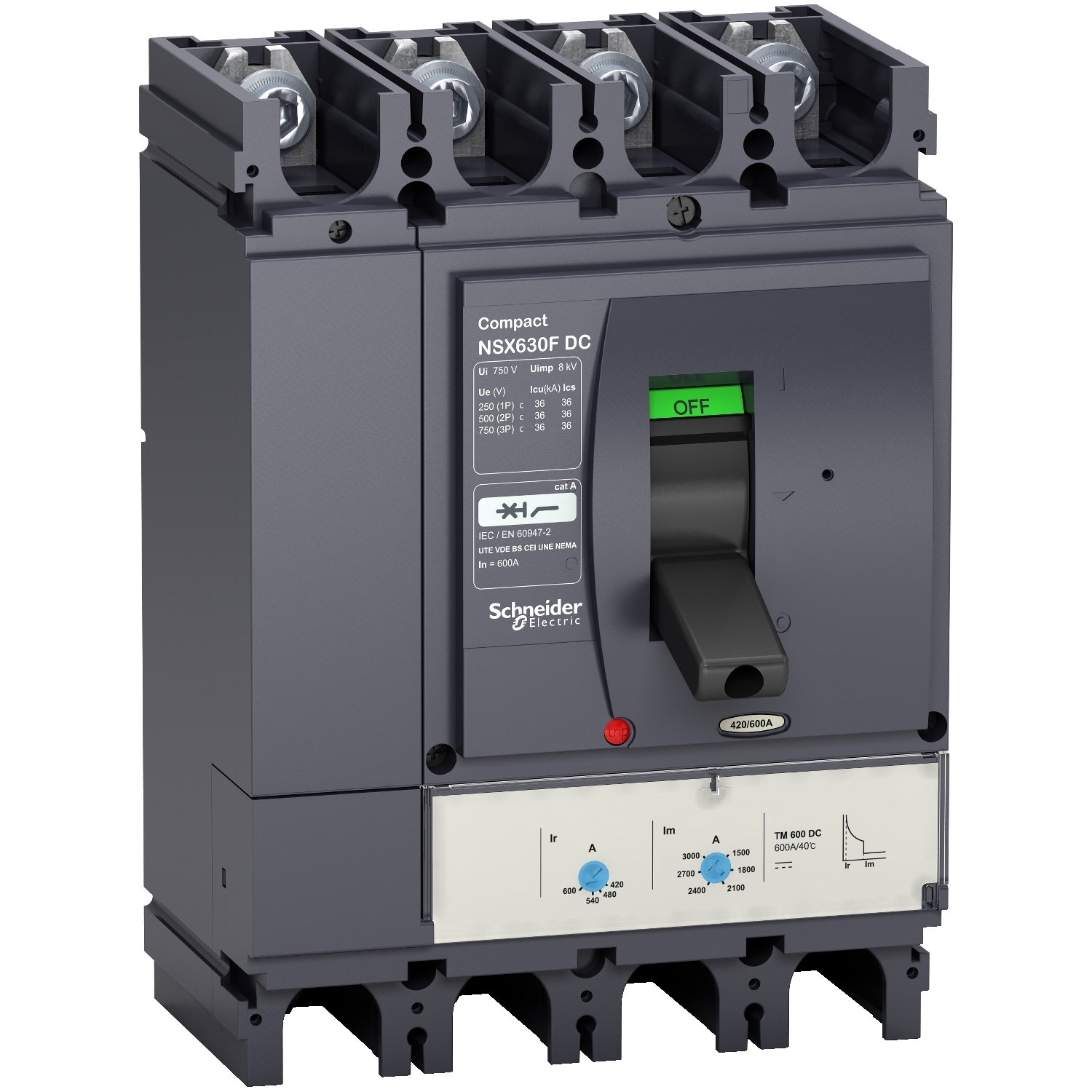 Schneider Circuit breaker ComPact NSX DC LV438260