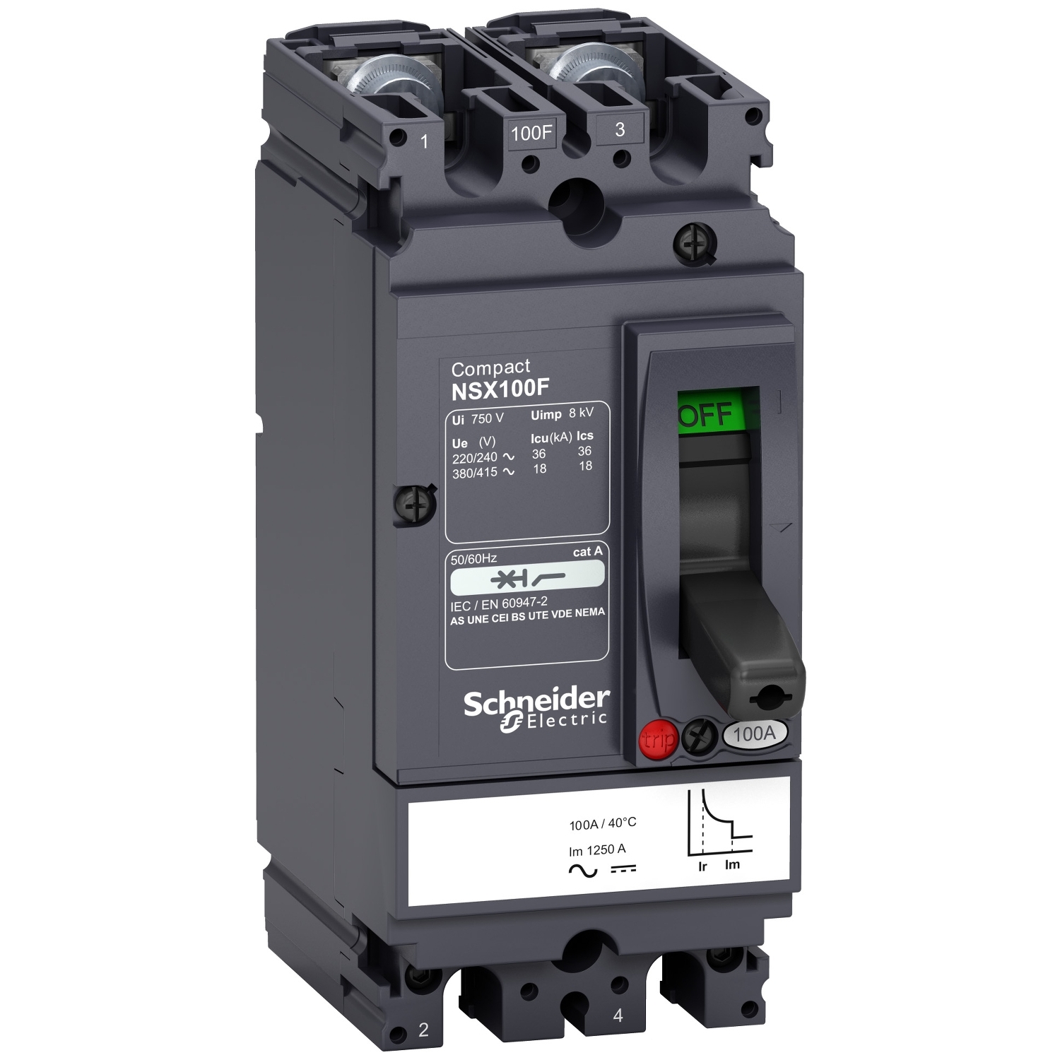 Schneider Circuit breaker ComPact NSX LV438592