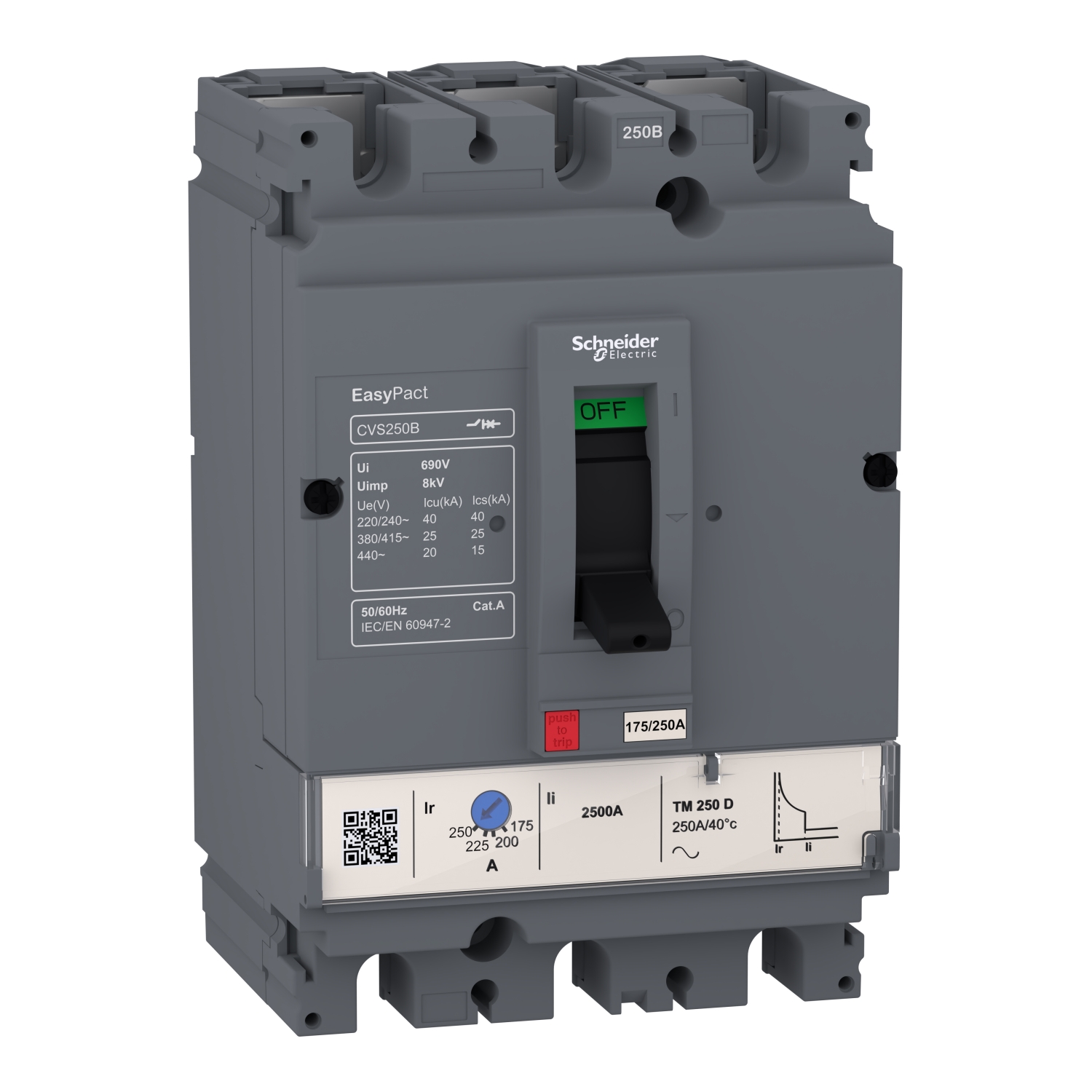 Schneider Circuit breaker EasyPact CVS LV510305