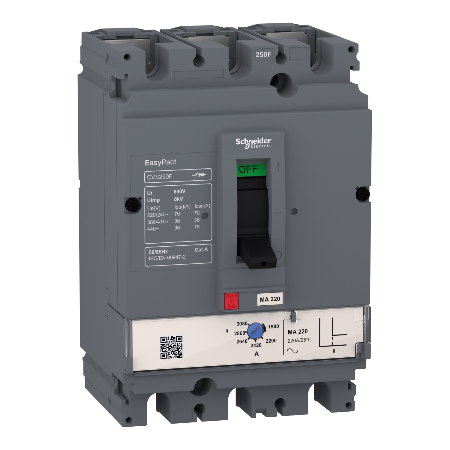 Schneider Circuit breaker EasyPact CVS LV510440P