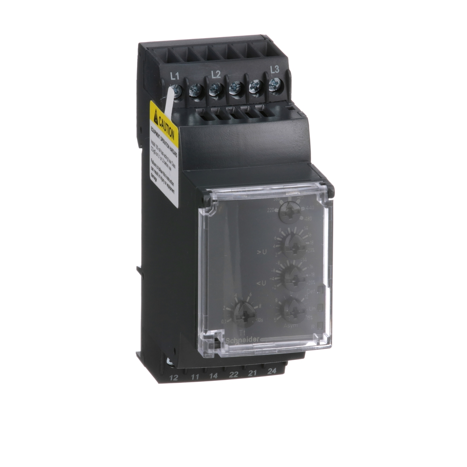 Schneider 3-phase control relay Harmony Control Relays RM35TF30