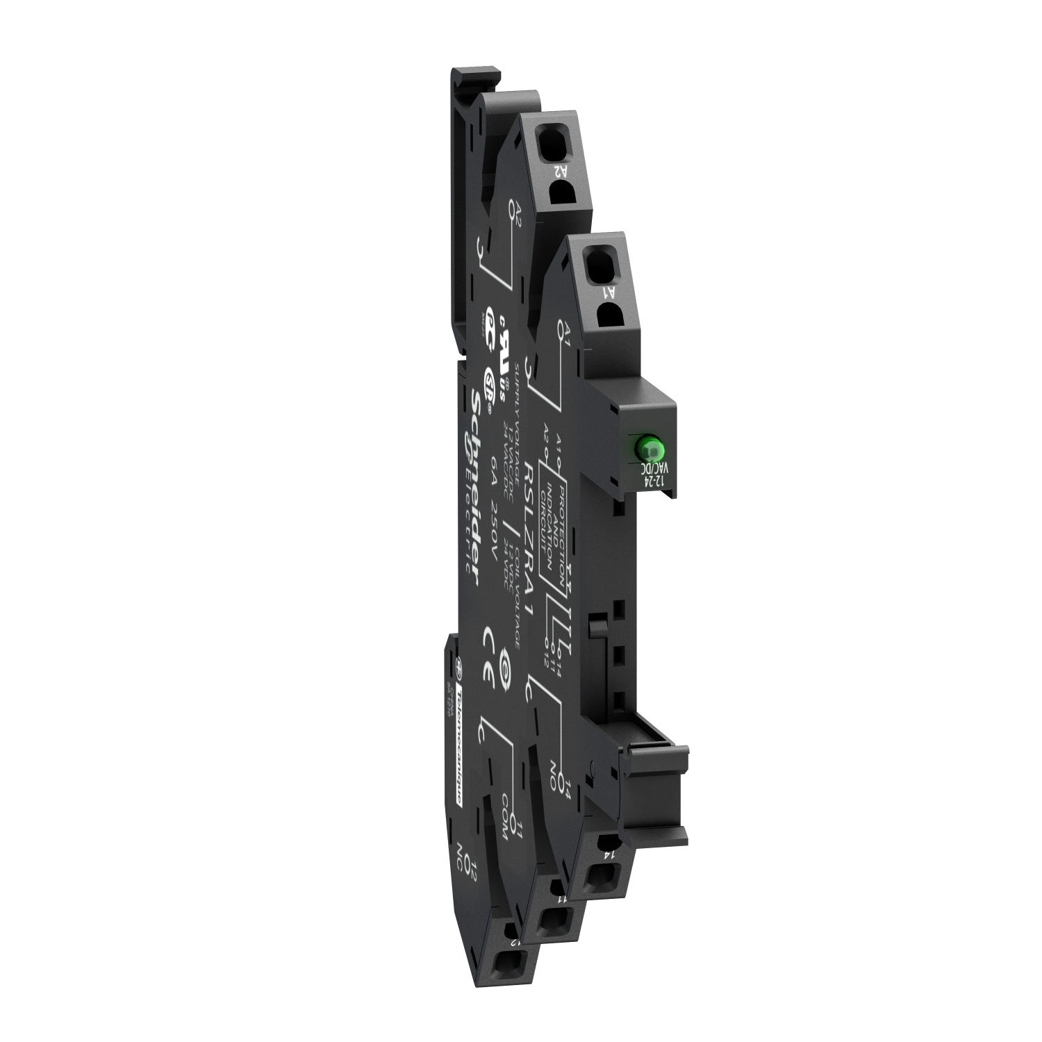 Schneider Socket Harmony Electromechanical Relays RSLZRA3