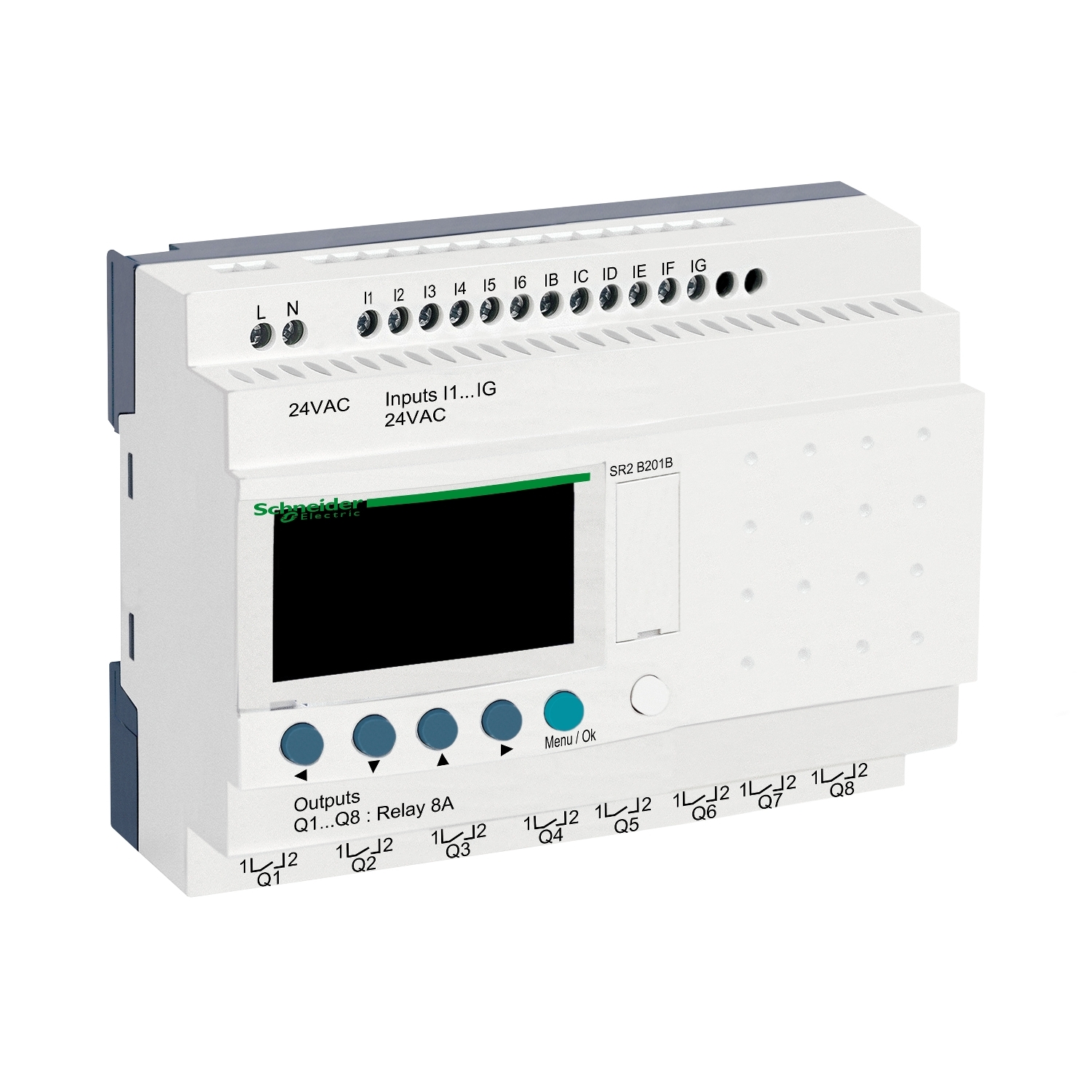 Schneider Compact smart relay Zelio Logic SR2B201B