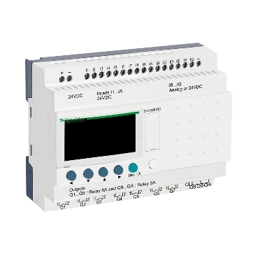 Schneider PLC Zelio Logic Modular Smart Relay Zelio Logic SR2 SR3 SR3B261BD